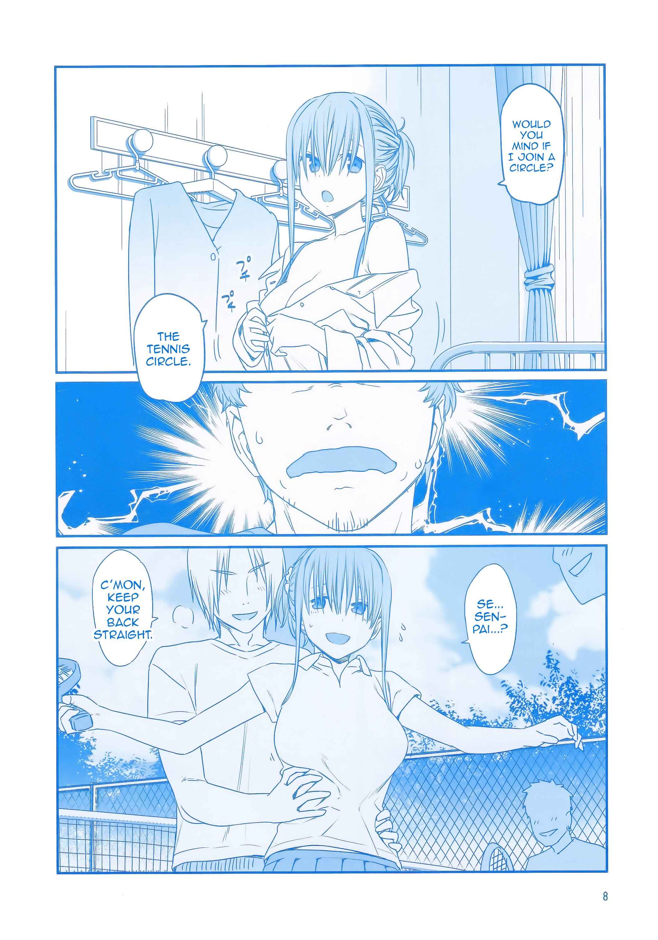 Page 8 Chapter 14 Getsuyoubi no Tawawa  (Twitter Webcomic)