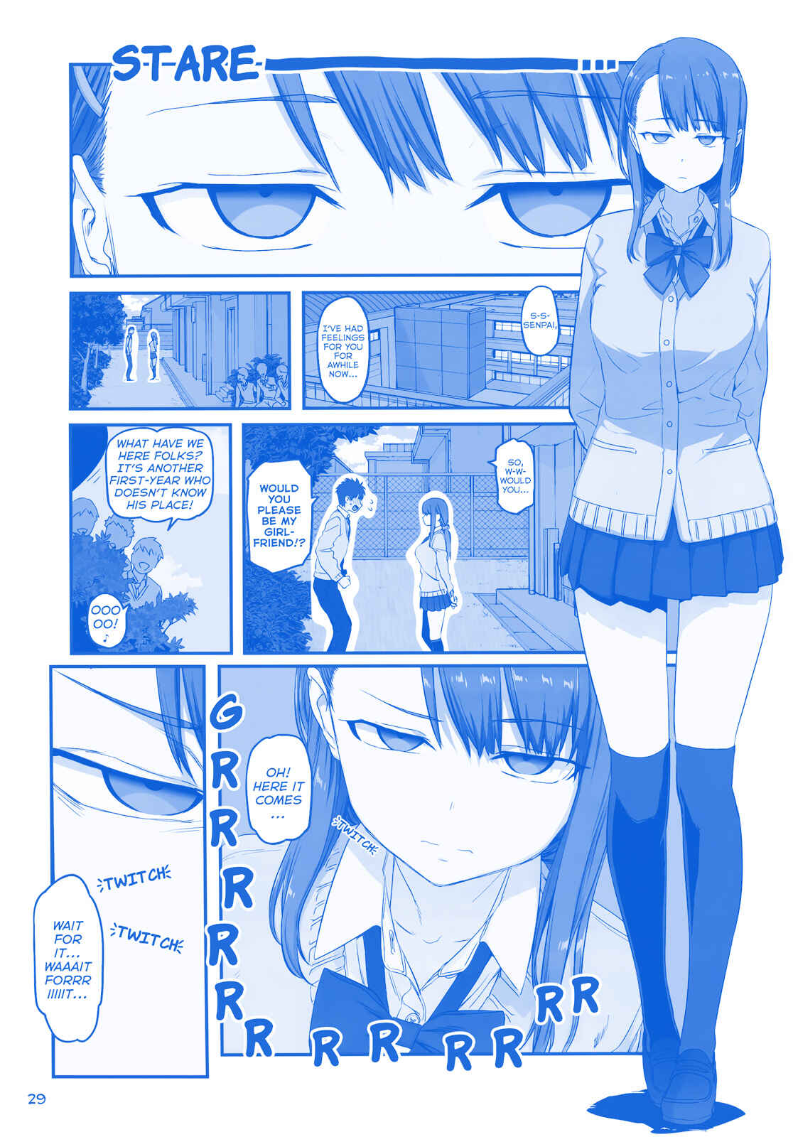 Page 1 Chapter 22 Getsuyoubi no Tawawa  (Twitter Webcomic)