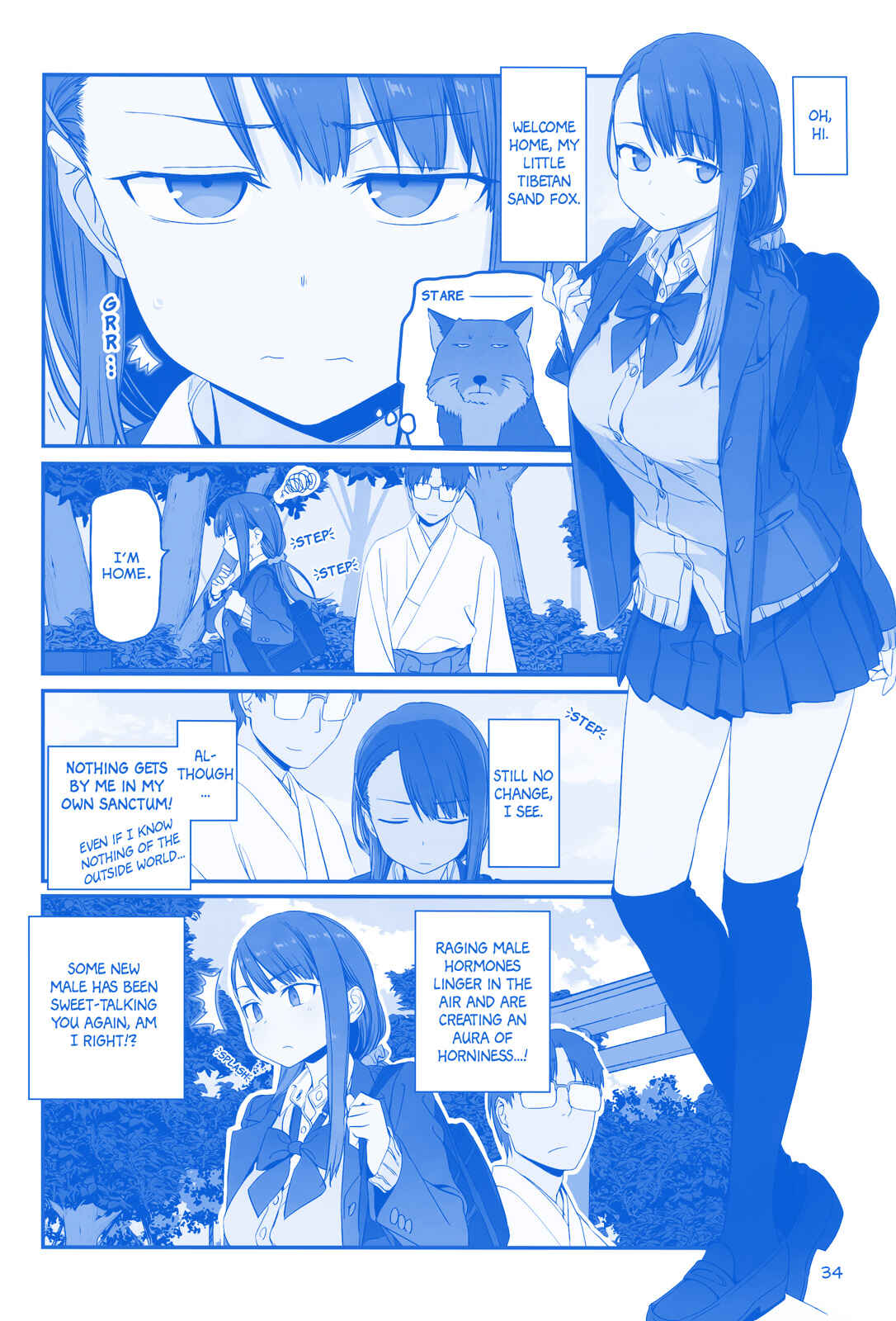 Page 6 Chapter 22 Getsuyoubi no Tawawa  (Twitter Webcomic)