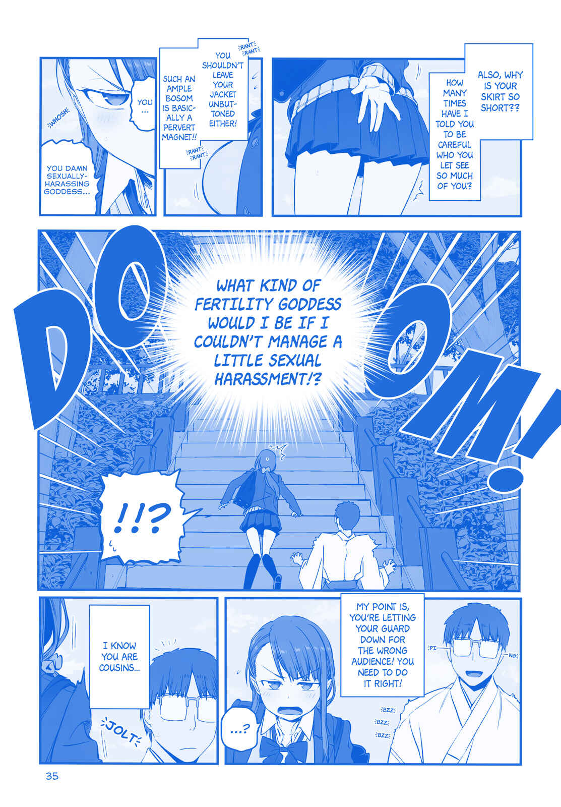 Page 7 Chapter 22 Getsuyoubi no Tawawa  (Twitter Webcomic)