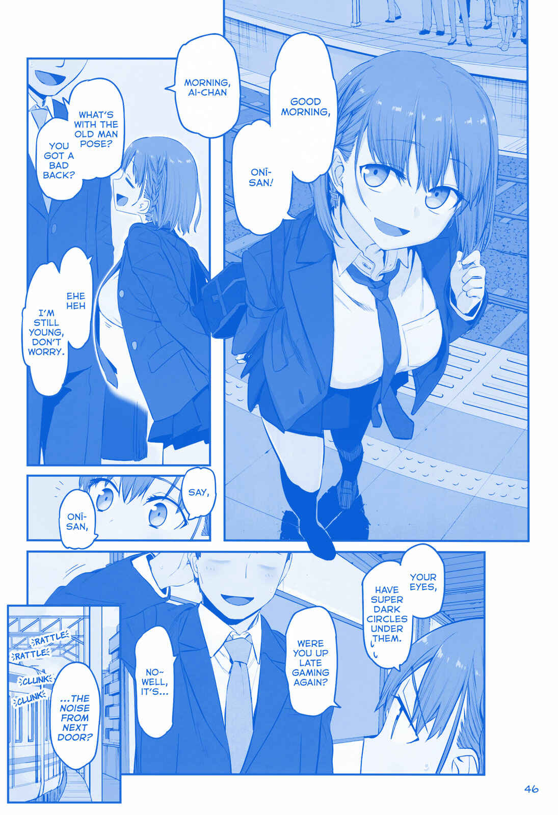 Page 10 Chapter 19 Getsuyoubi no Tawawa  (Twitter Webcomic)