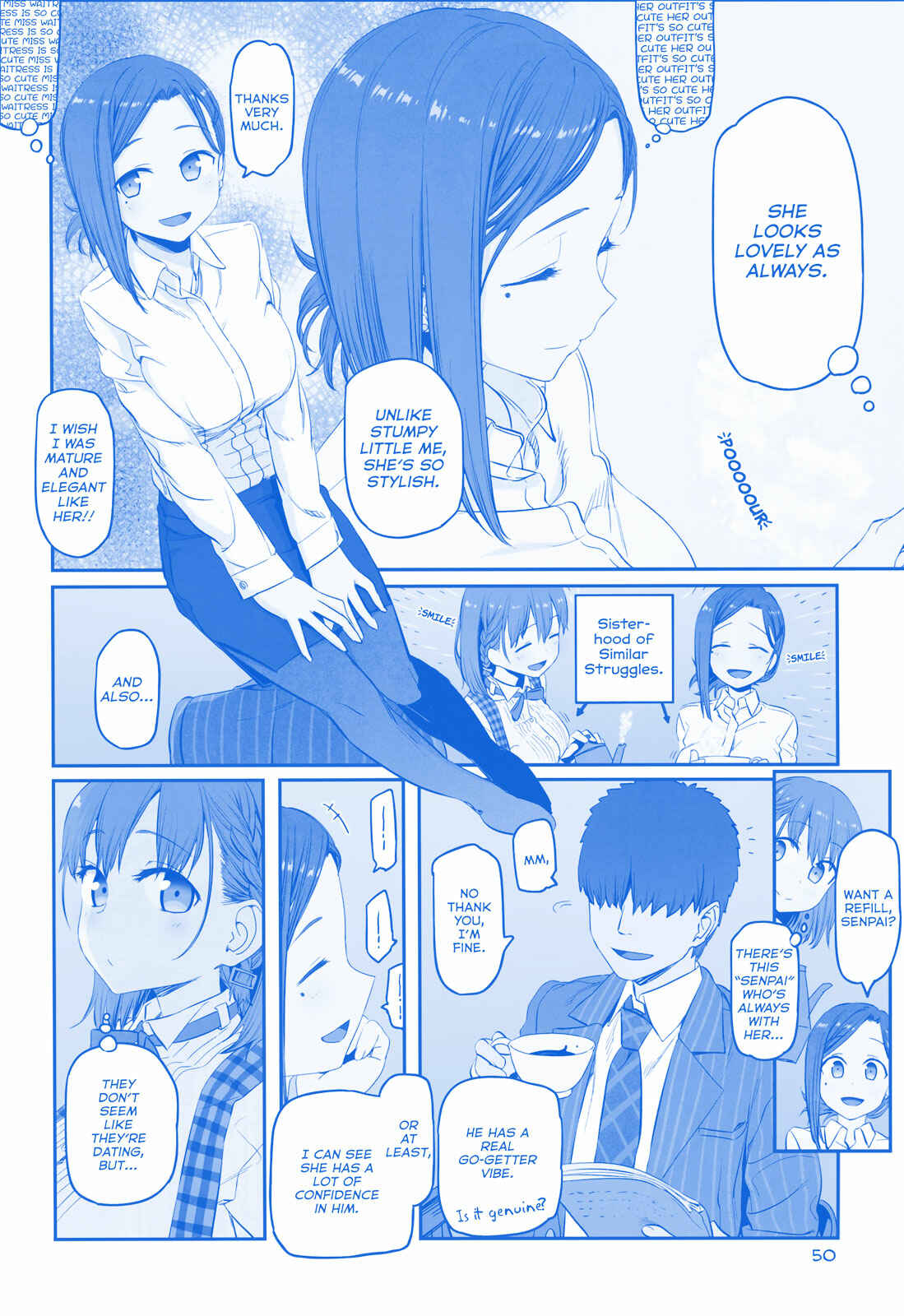 Page 14 Chapter 19 Getsuyoubi no Tawawa  (Twitter Webcomic)