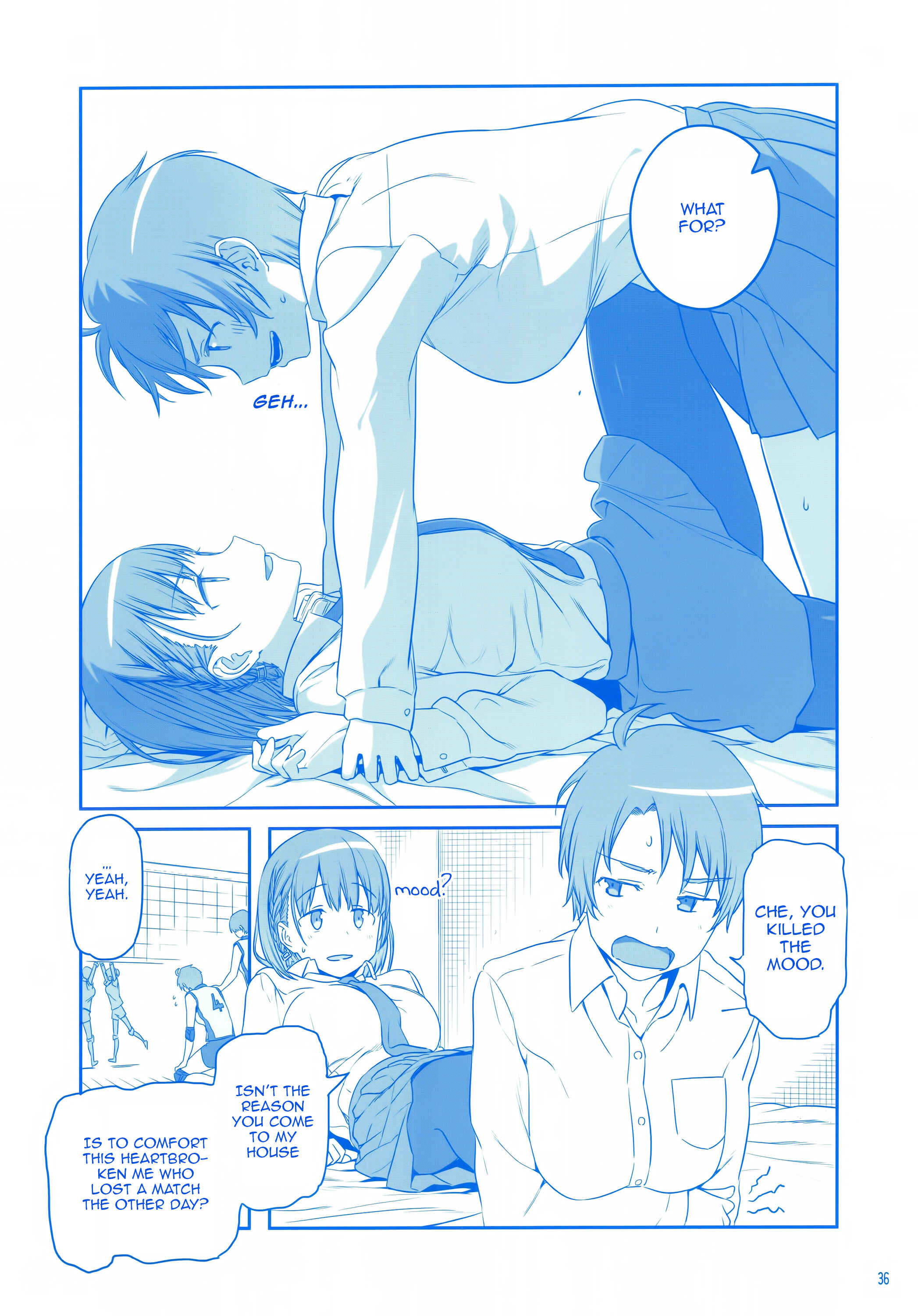 Page 35 Chapter 7 Getsuyoubi no Tawawa  (Twitter Webcomic)
