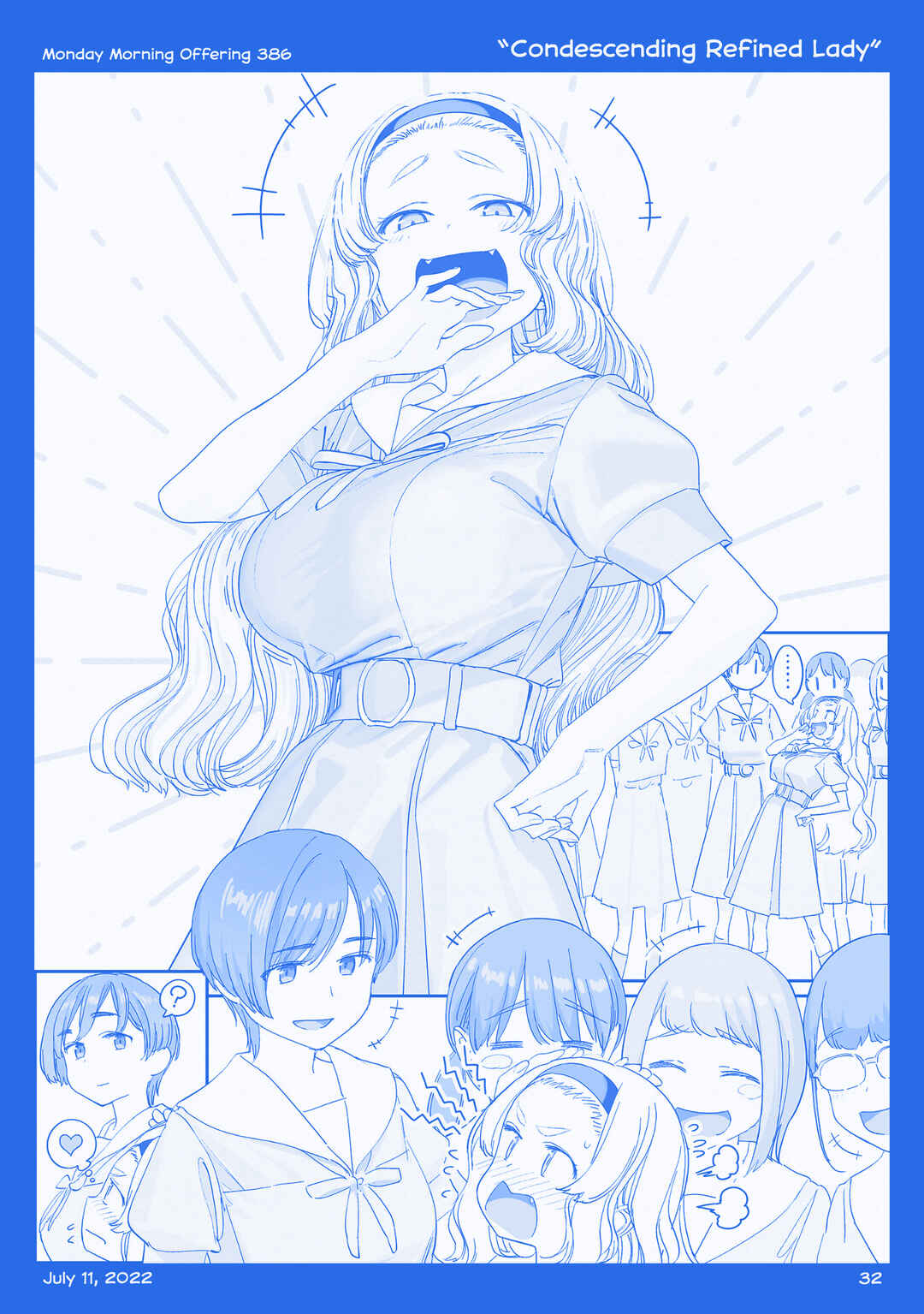 Page 31 Chapter 42 Getsuyoubi no Tawawa  (Twitter Webcomic)