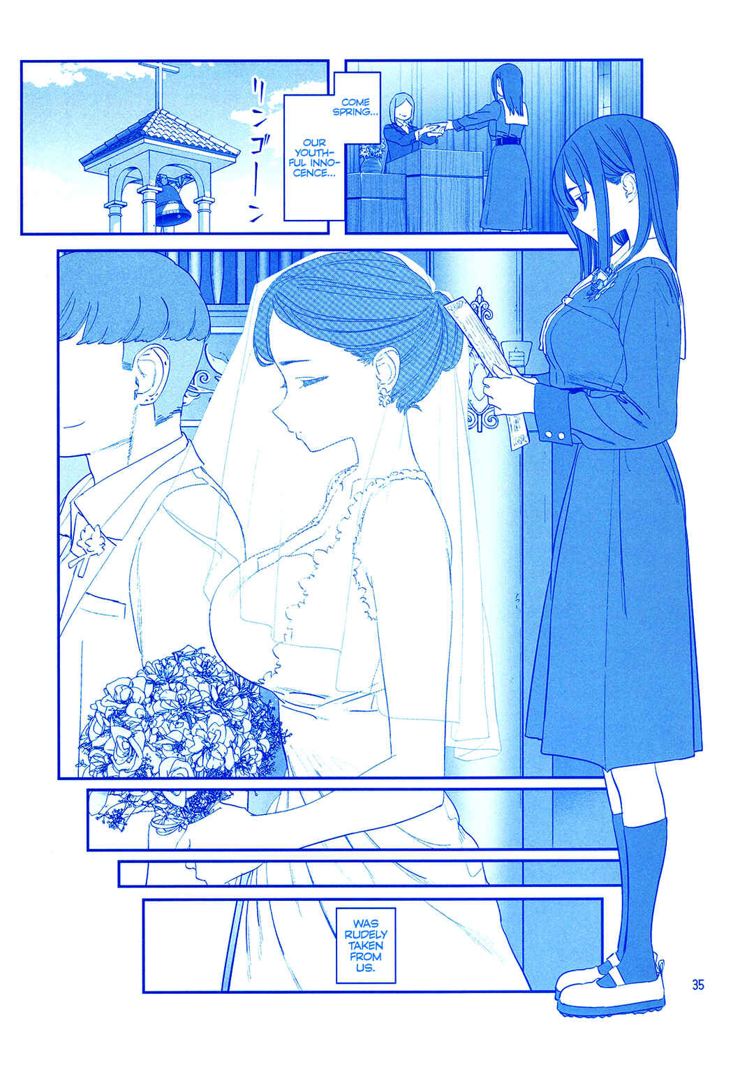 Page 10 Chapter 45 Getsuyoubi no Tawawa  (Twitter Webcomic)