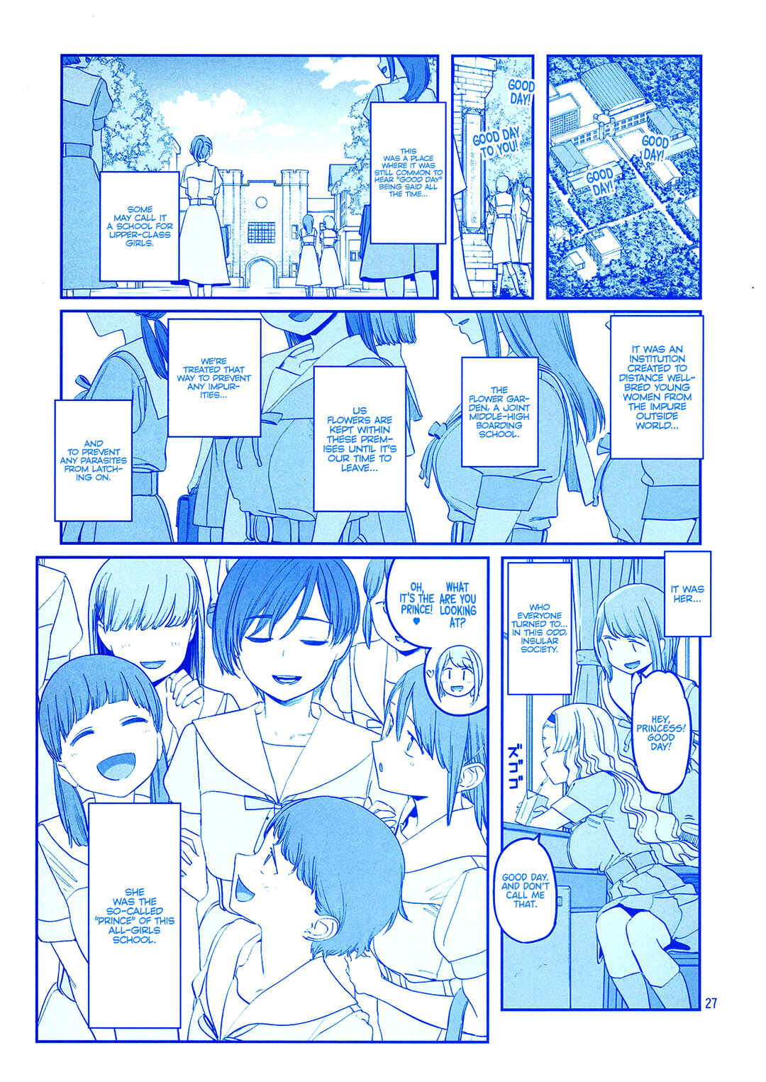 Page 2 Chapter 45 Getsuyoubi no Tawawa  (Twitter Webcomic)