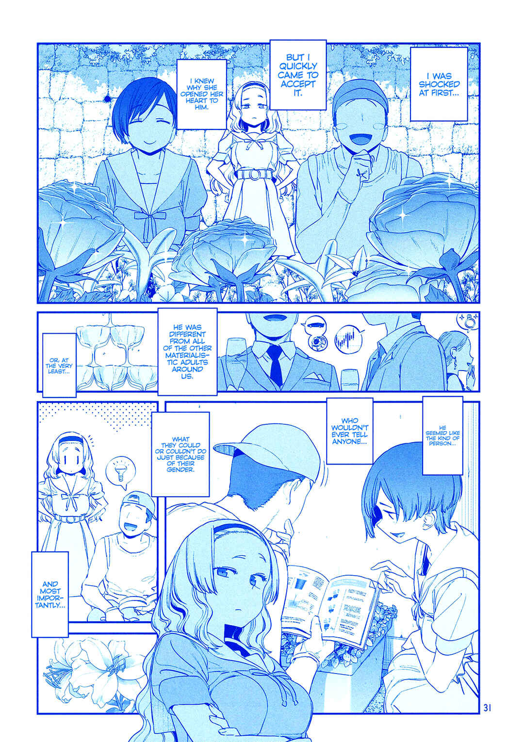 Page 6 Chapter 45 Getsuyoubi no Tawawa  (Twitter Webcomic)