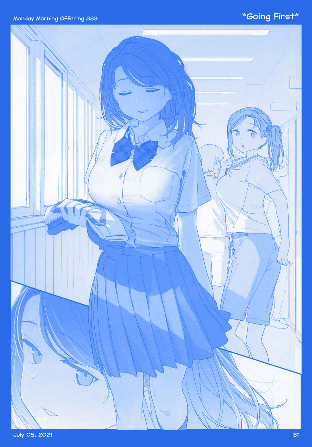 Page 32 Chapter 38 Getsuyoubi no Tawawa  (Twitter Webcomic)