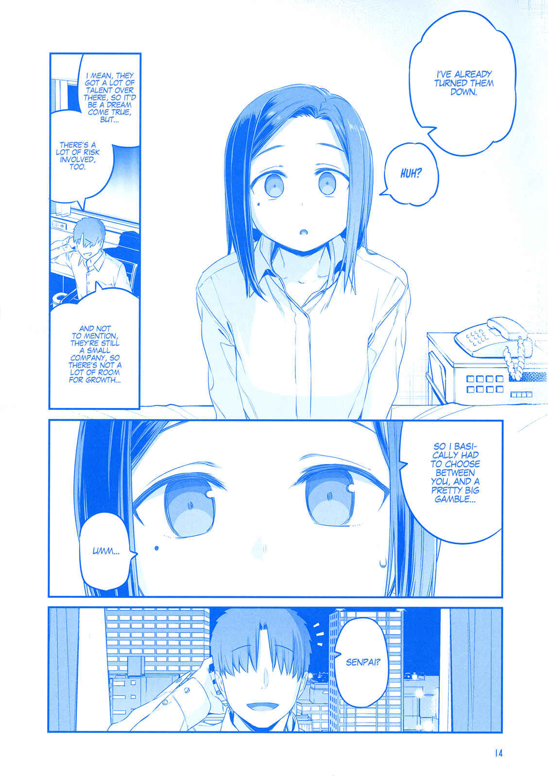 Page 12 Chapter 32 Getsuyoubi no Tawawa  (Twitter Webcomic)
