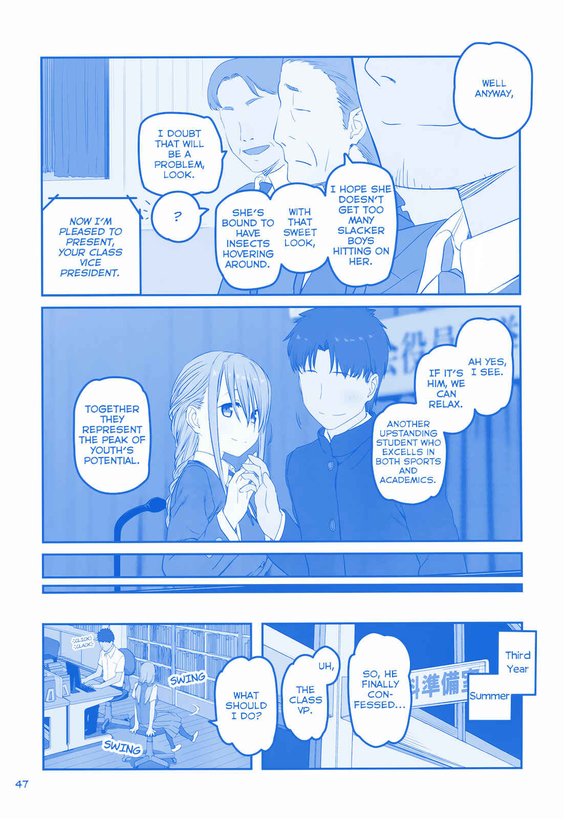 Page 11 Chapter 12 Getsuyoubi no Tawawa  (Twitter Webcomic)