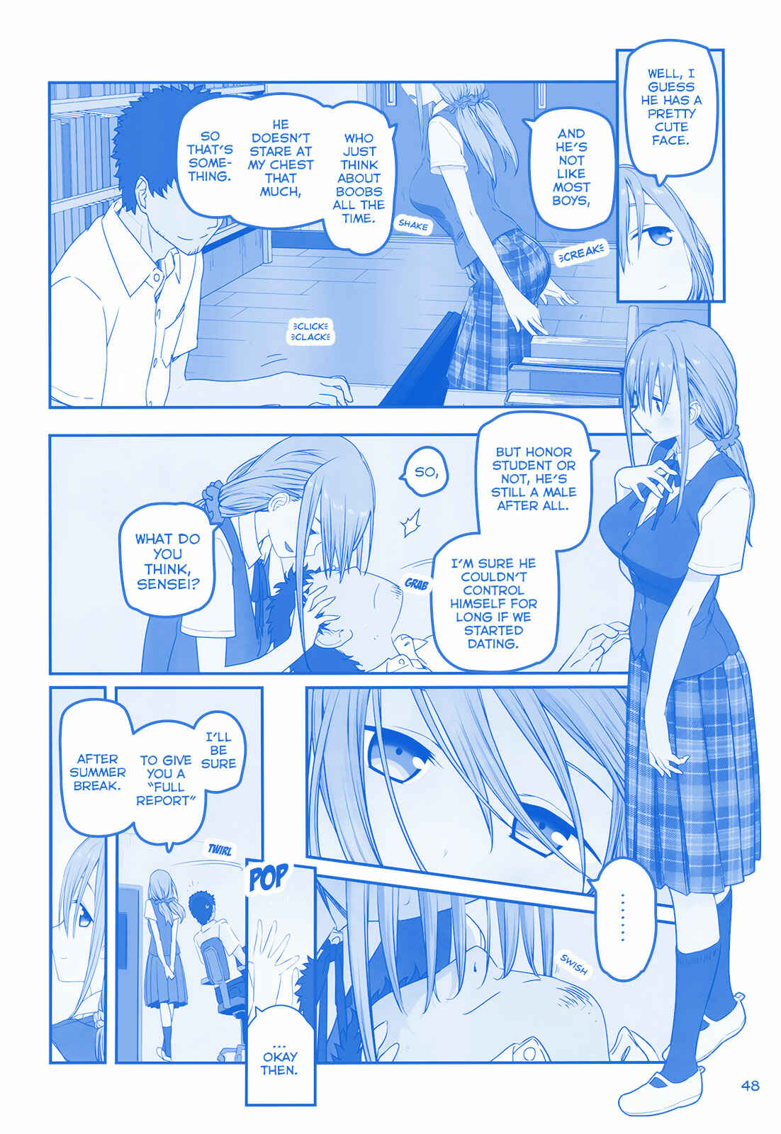 Page 12 Chapter 12 Getsuyoubi no Tawawa  (Twitter Webcomic)