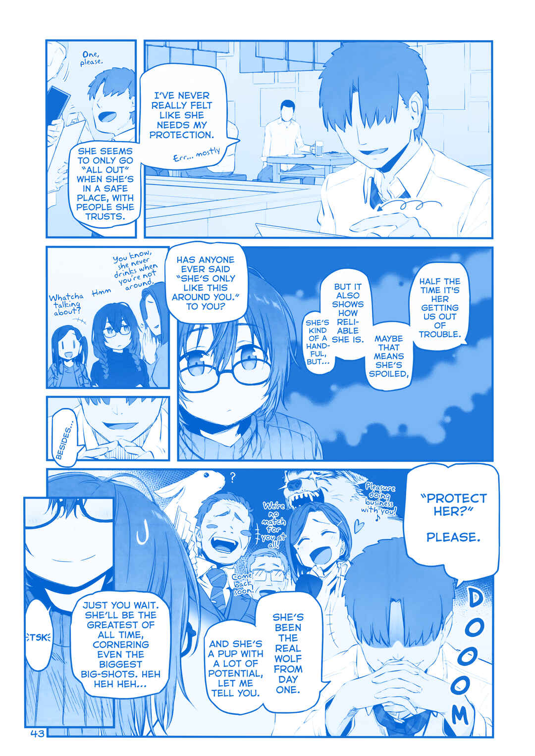 Page 15 Chapter 29 Getsuyoubi no Tawawa  (Twitter Webcomic)