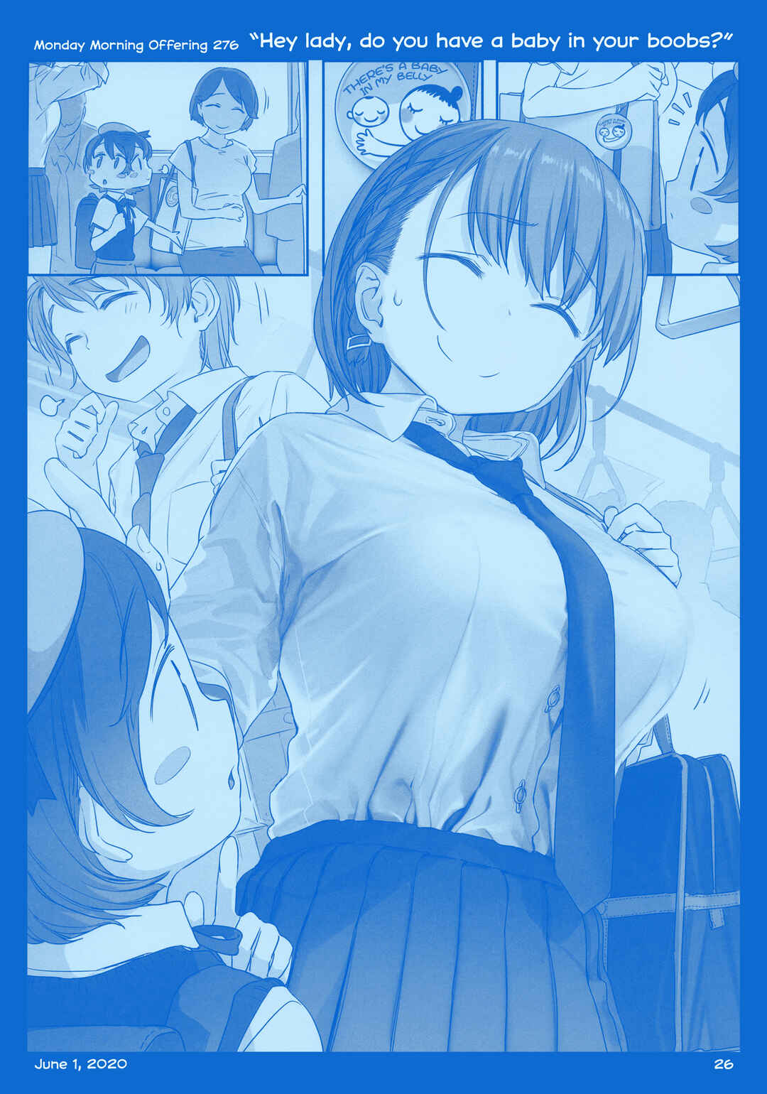 Page 26 Chapter 36 Getsuyoubi no Tawawa  (Twitter Webcomic)