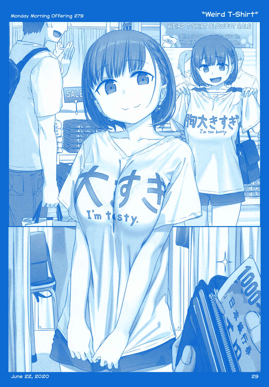 Page 29 Chapter 36 Getsuyoubi no Tawawa  (Twitter Webcomic)