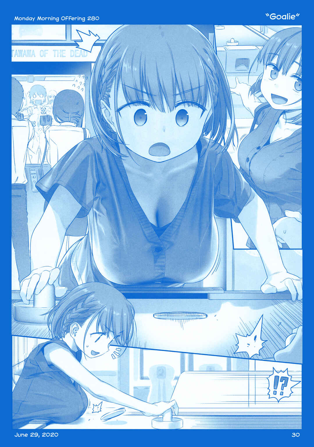 Page 30 Chapter 36 Getsuyoubi no Tawawa  (Twitter Webcomic)