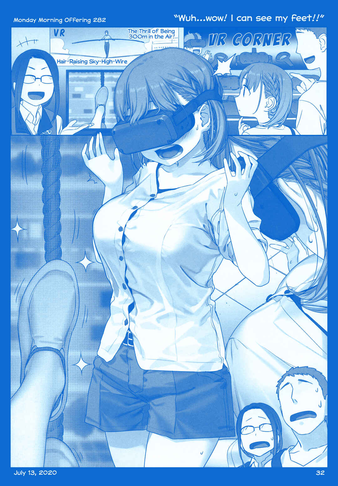 Page 32 Chapter 36 Getsuyoubi no Tawawa  (Twitter Webcomic)