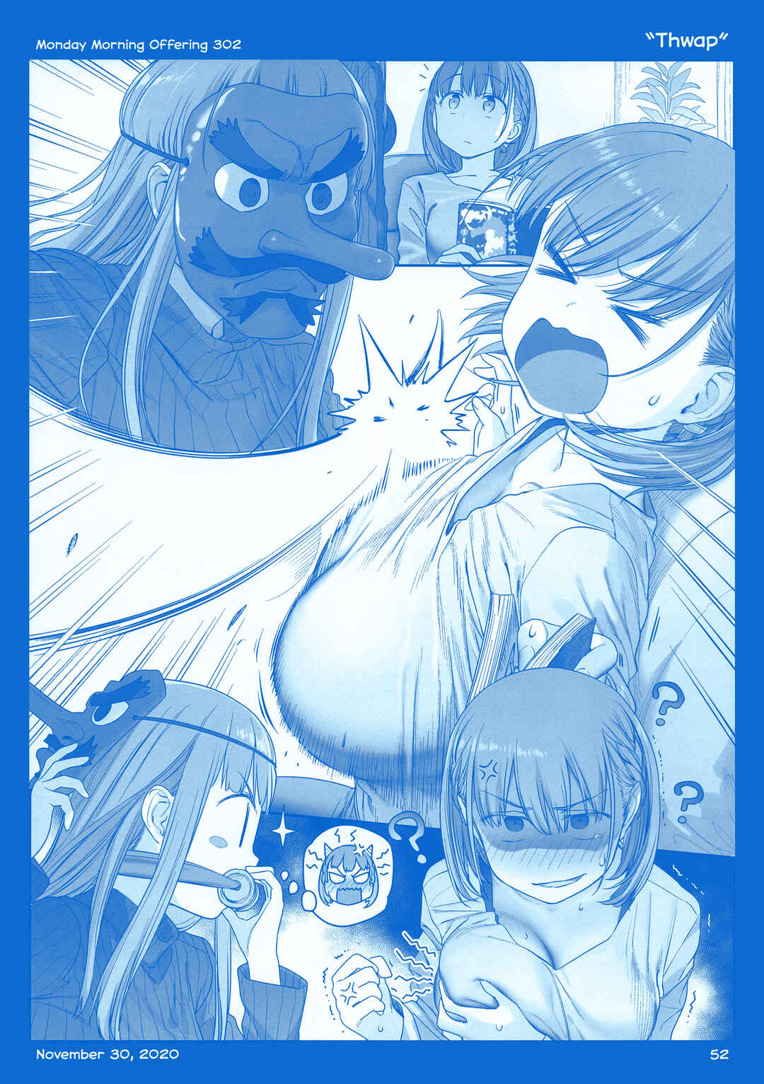 Page 52 Chapter 36 Getsuyoubi no Tawawa  (Twitter Webcomic)