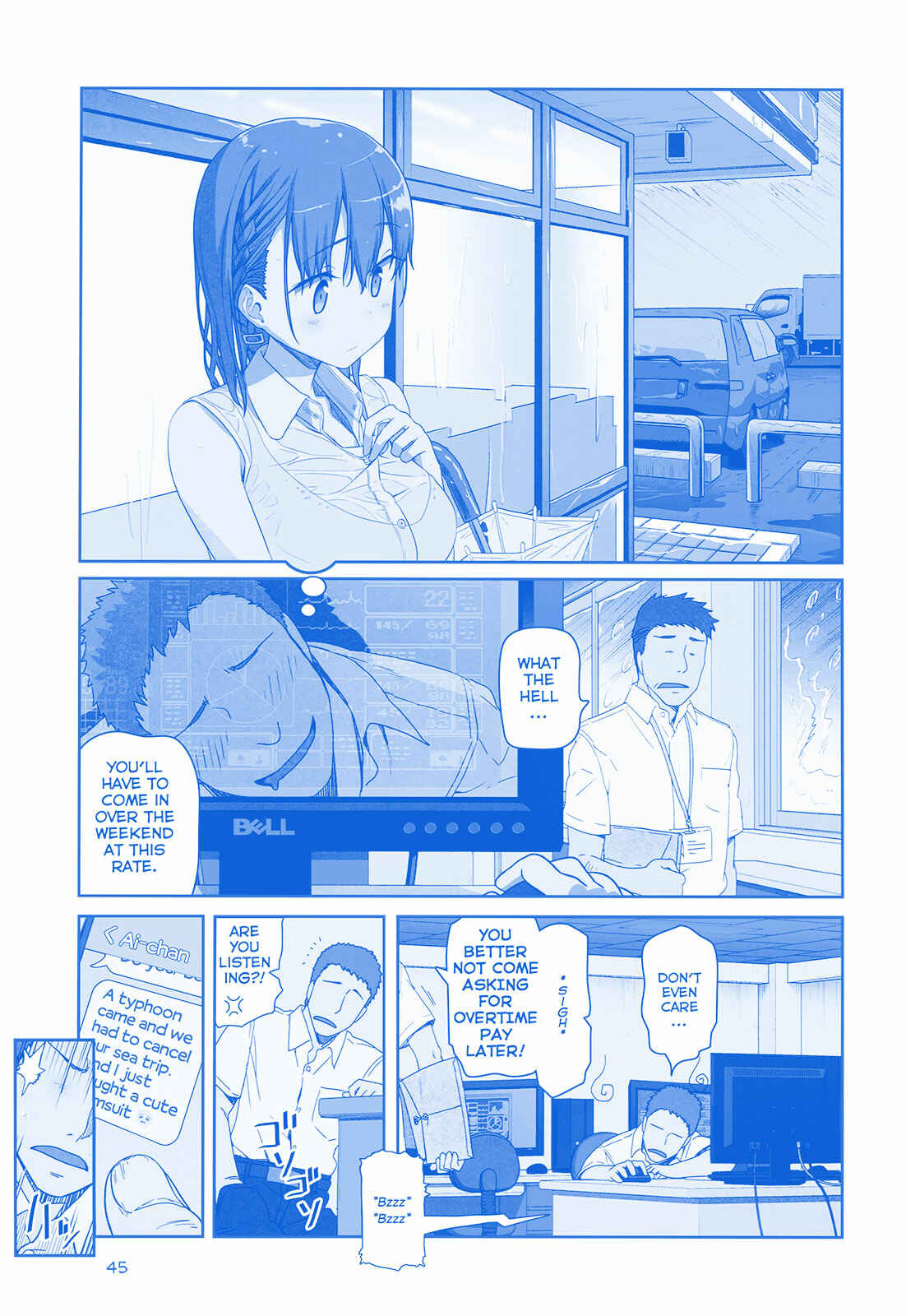 Page 9 Chapter 5 Getsuyoubi no Tawawa  (Twitter Webcomic)