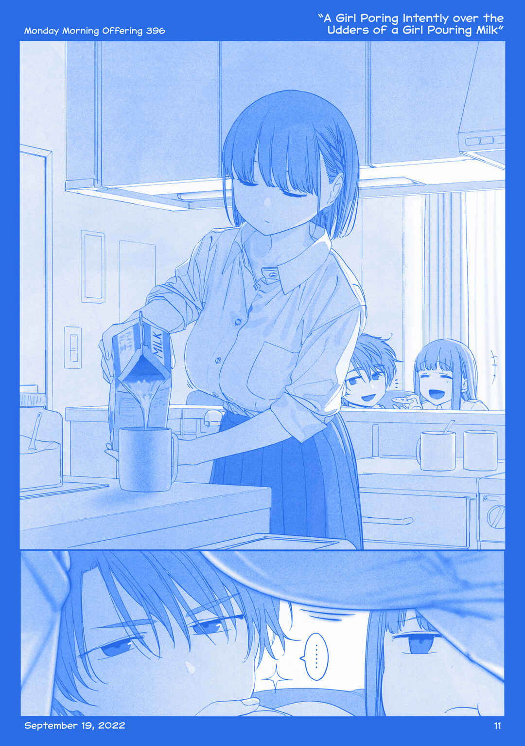 Page 10 Chapter 44 Getsuyoubi no Tawawa  (Twitter Webcomic)