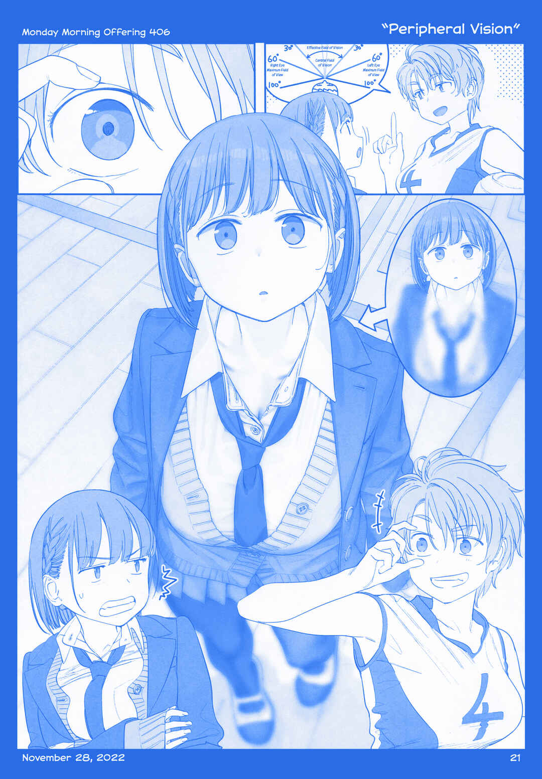 Page 20 Chapter 44 Getsuyoubi no Tawawa  (Twitter Webcomic)