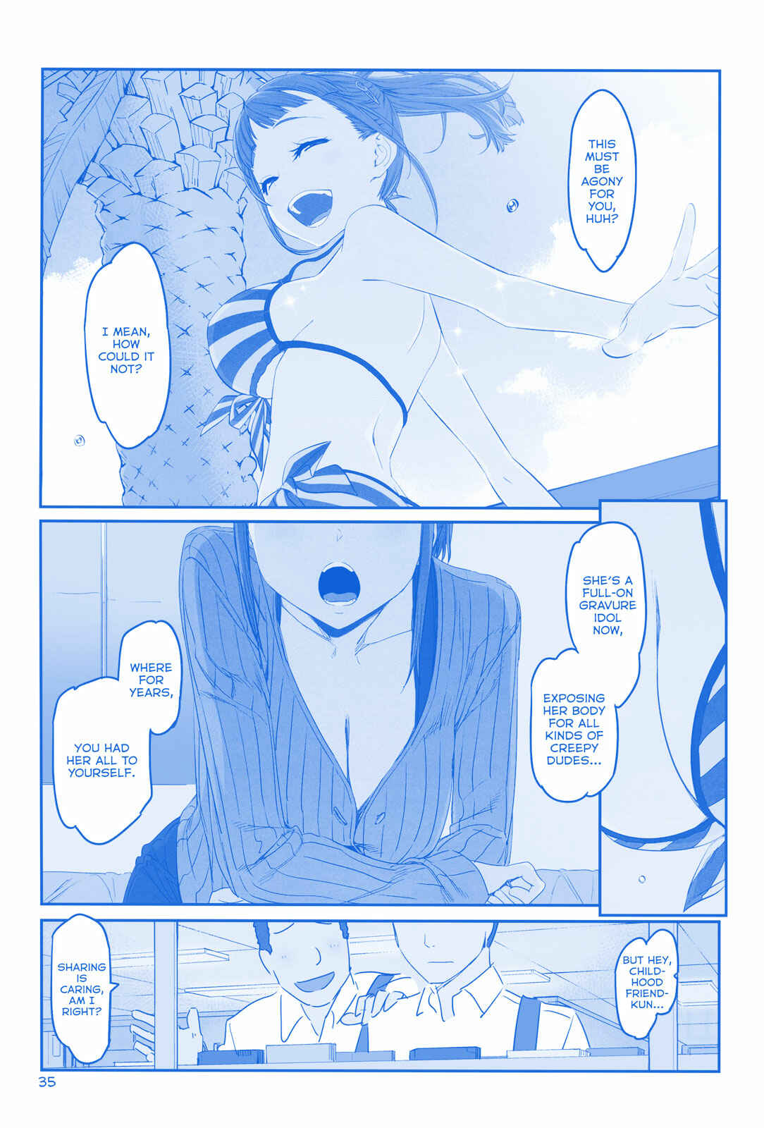 Page 11 Chapter 16 Getsuyoubi no Tawawa  (Twitter Webcomic)