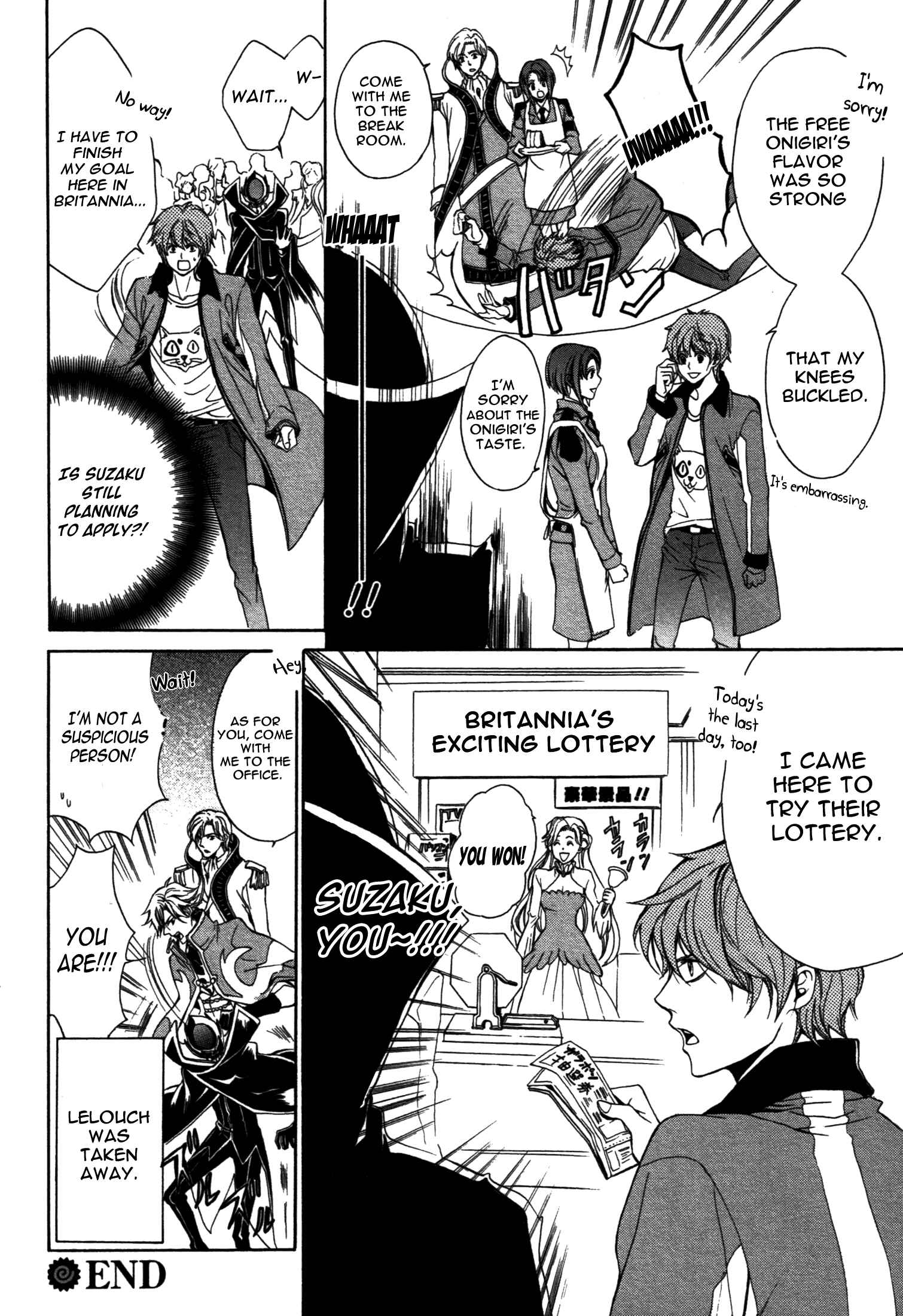 Page 14 Chapter 1 Barcode Geass: Hanbai no Lelouch