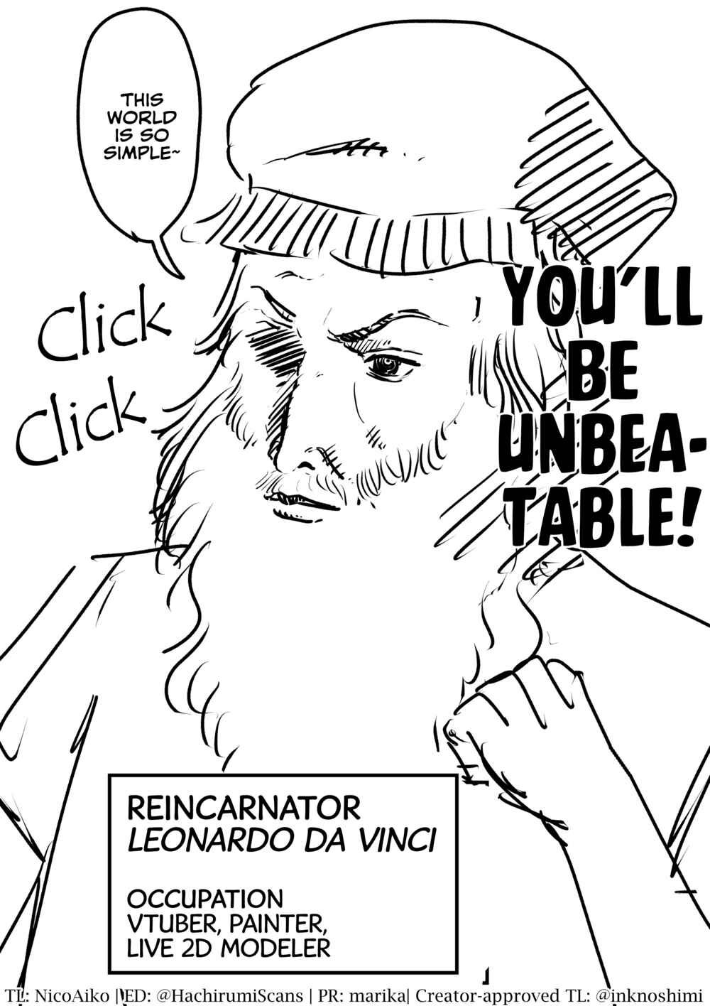 Page 2 Chapter Unknown_2208 Leonardo da Vinci Became A VTuber