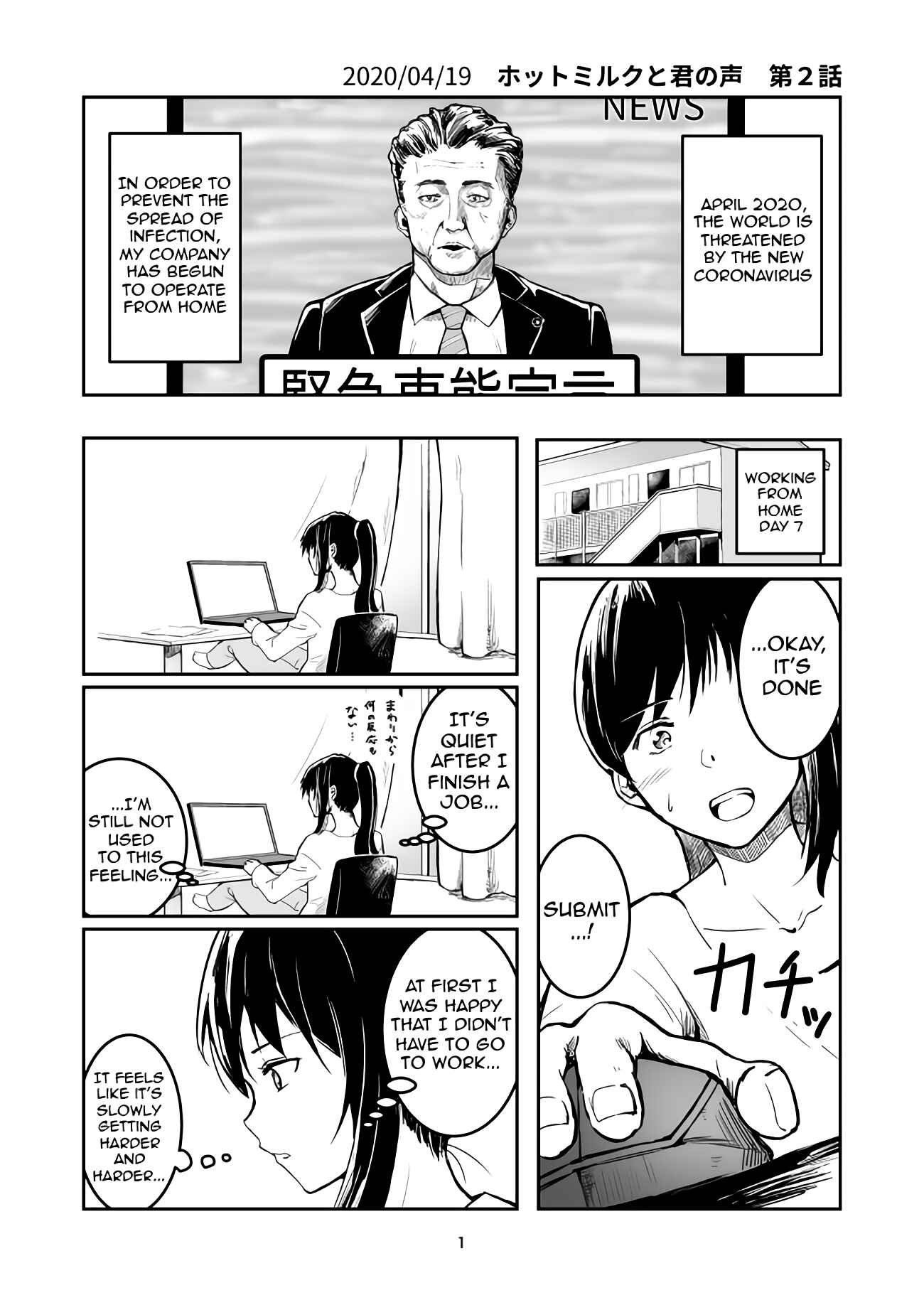 Page 1 Chapter 2 Hot Milk and Your Voice
