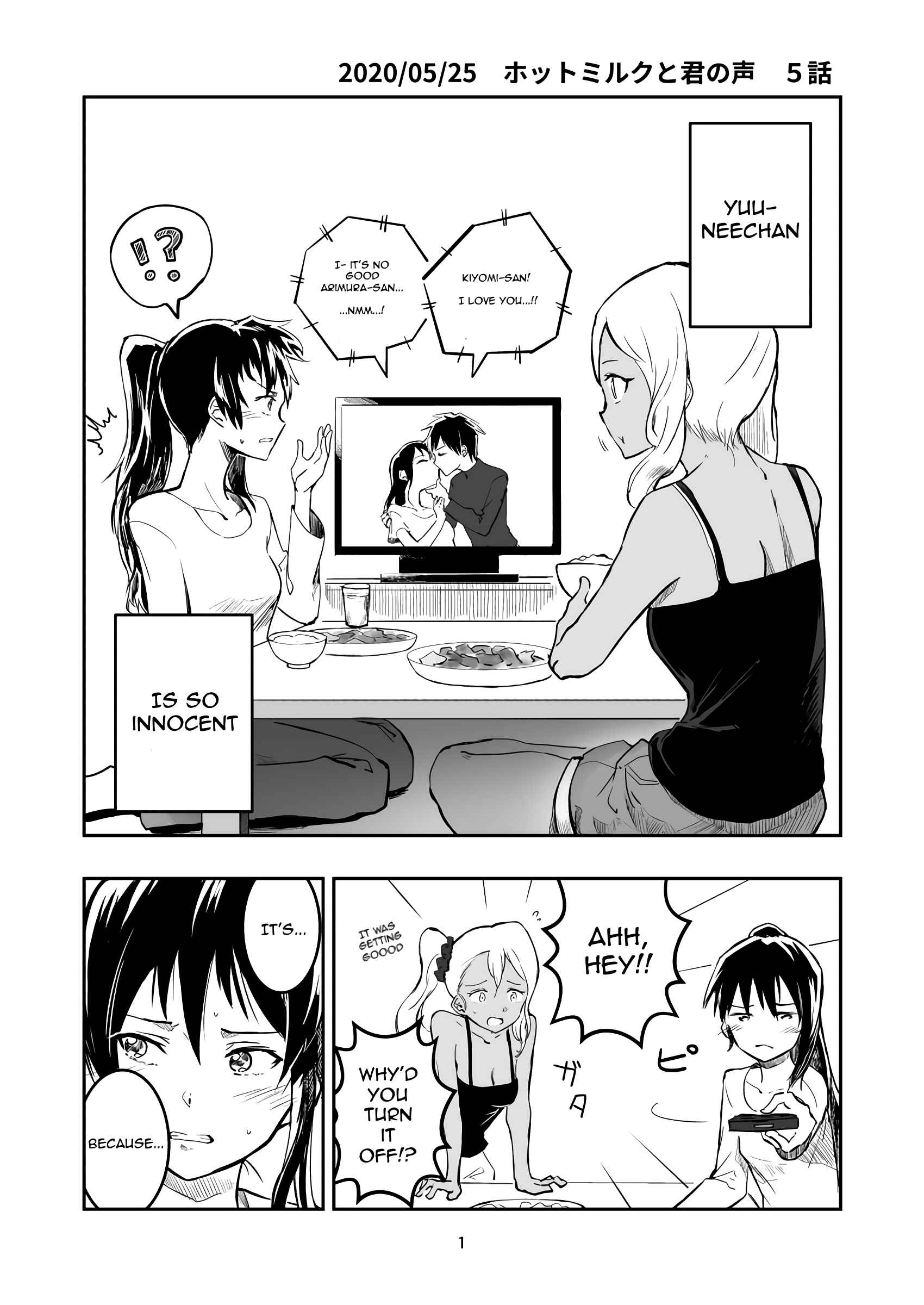 Page 1 Chapter 5 Hot Milk and Your Voice