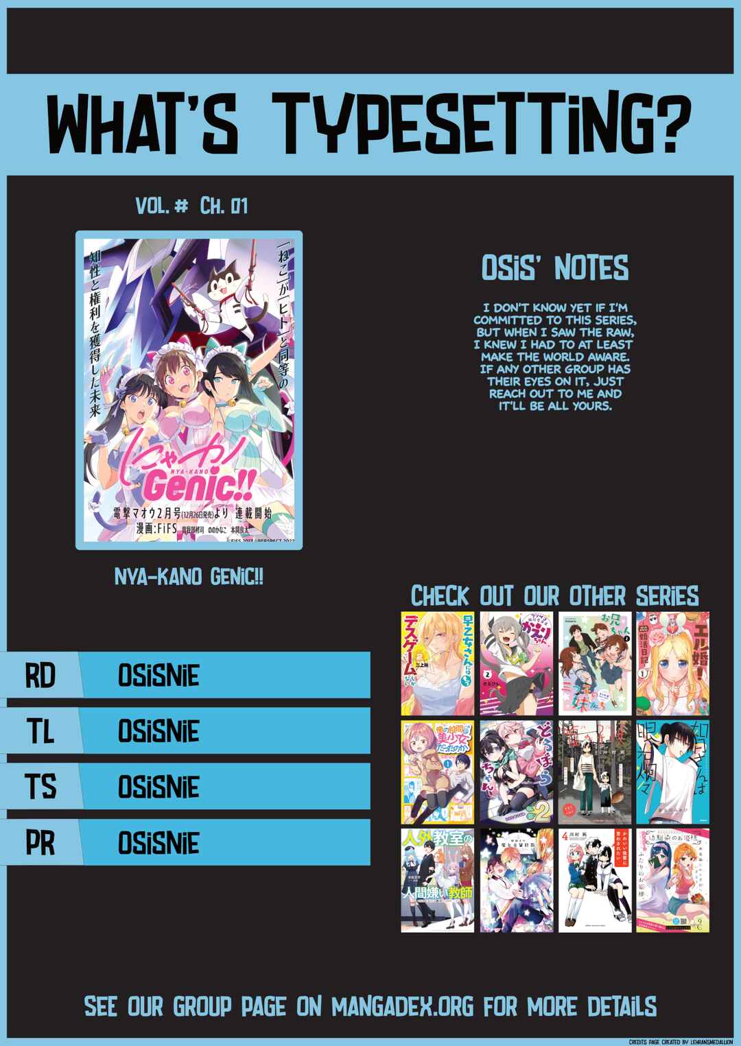 Page 34 Chapter 1 NYA-KANO Genic!!