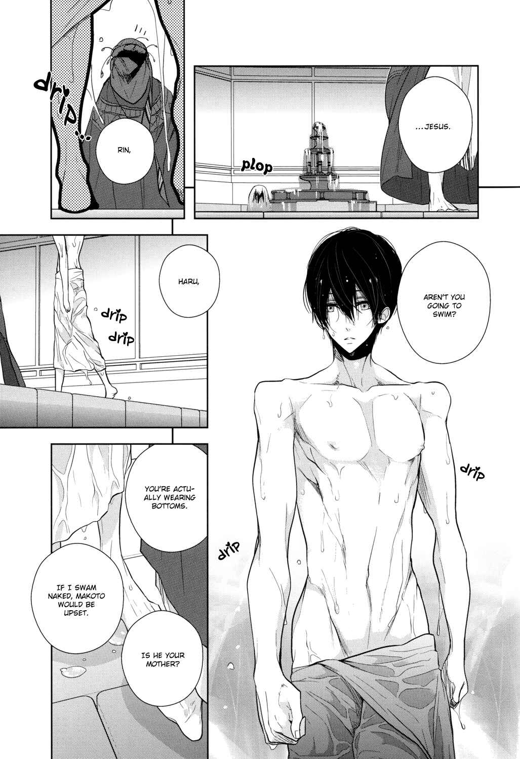 Page 19 Chapter Unknown_abb4 Free! - Mermaid in the Desert (Doujinshi)