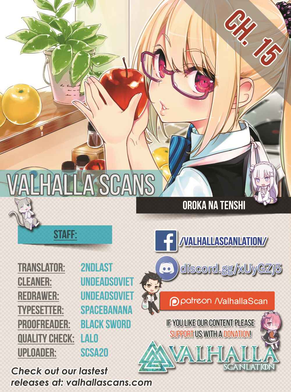 Page 1 Chapter 15 Oroka na Tenshi wa Akuma to Odoru