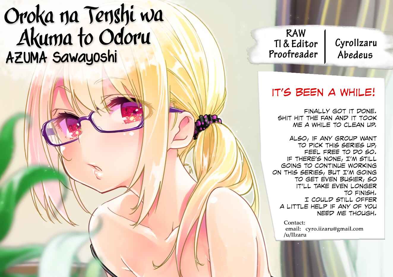 Page 35 Chapter 9 Oroka na Tenshi wa Akuma to Odoru