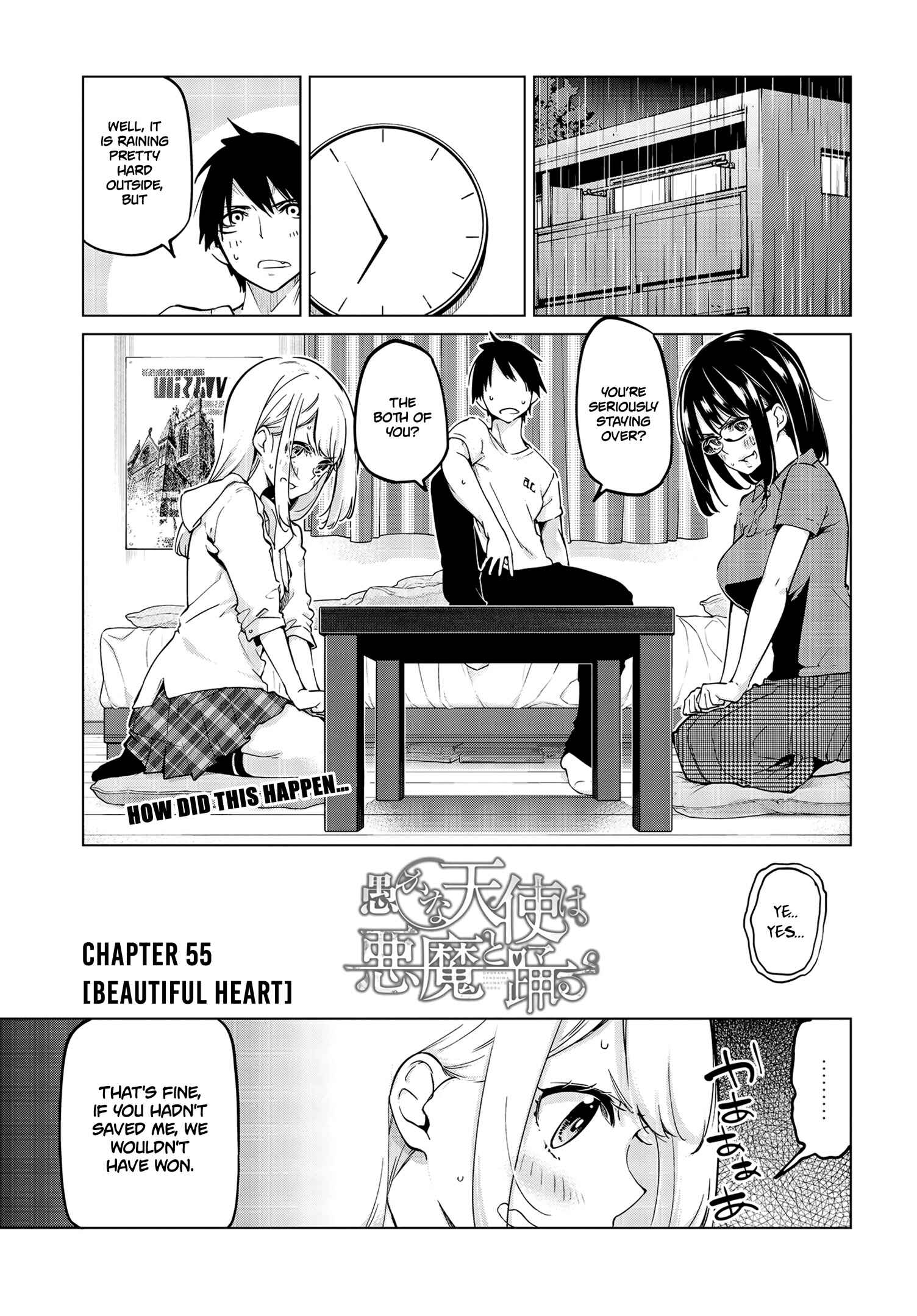 Page 1 Chapter 55 Oroka na Tenshi wa Akuma to Odoru