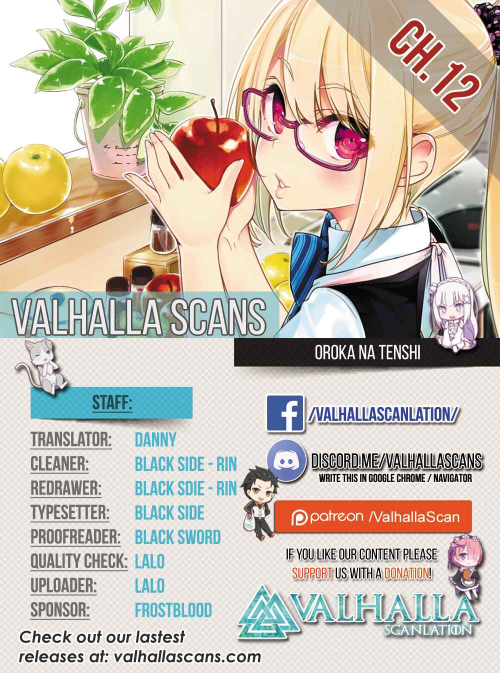 Page 1 Chapter 12 Oroka na Tenshi wa Akuma to Odoru