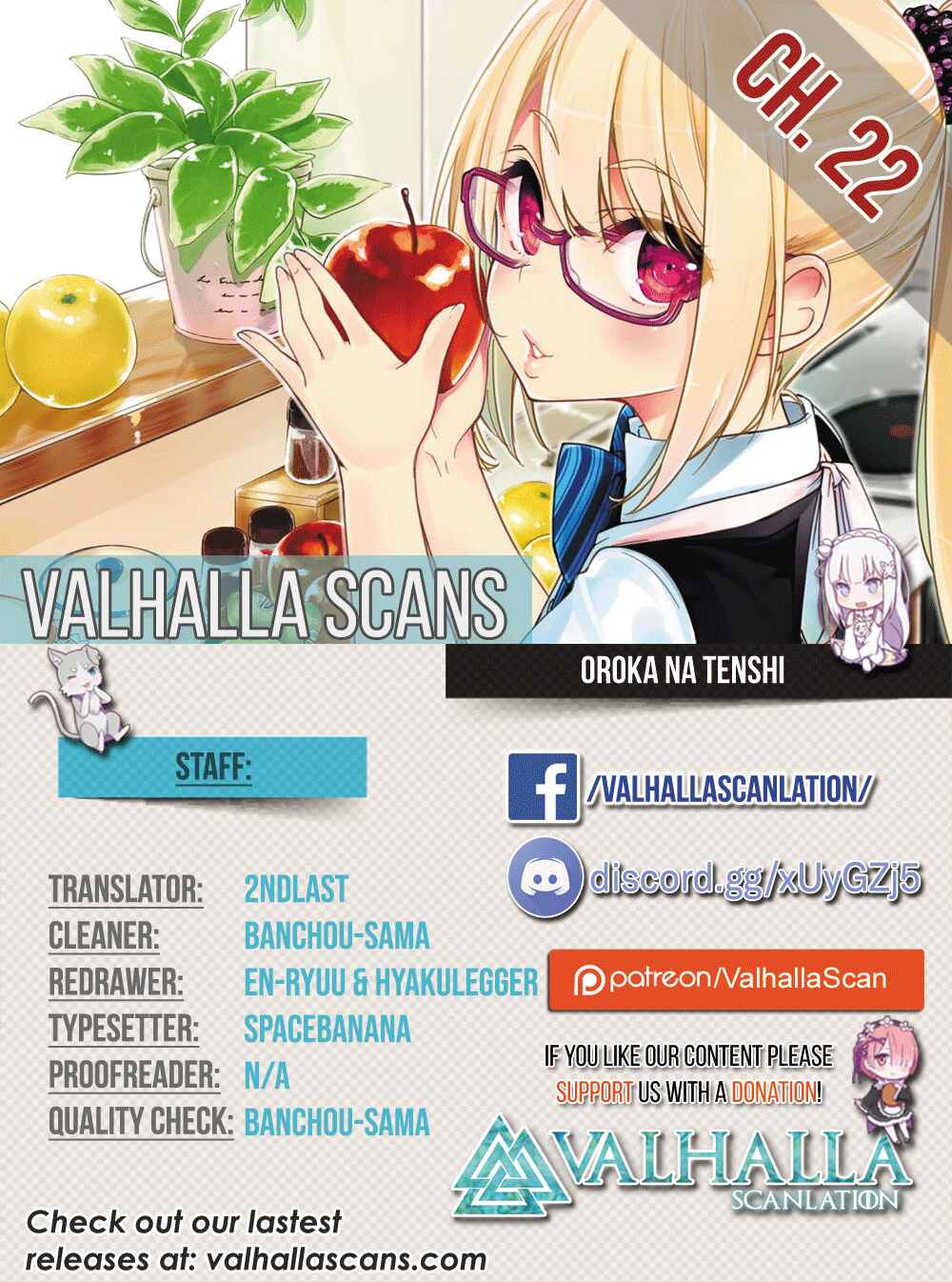 Page 1 Chapter 22 Oroka na Tenshi wa Akuma to Odoru