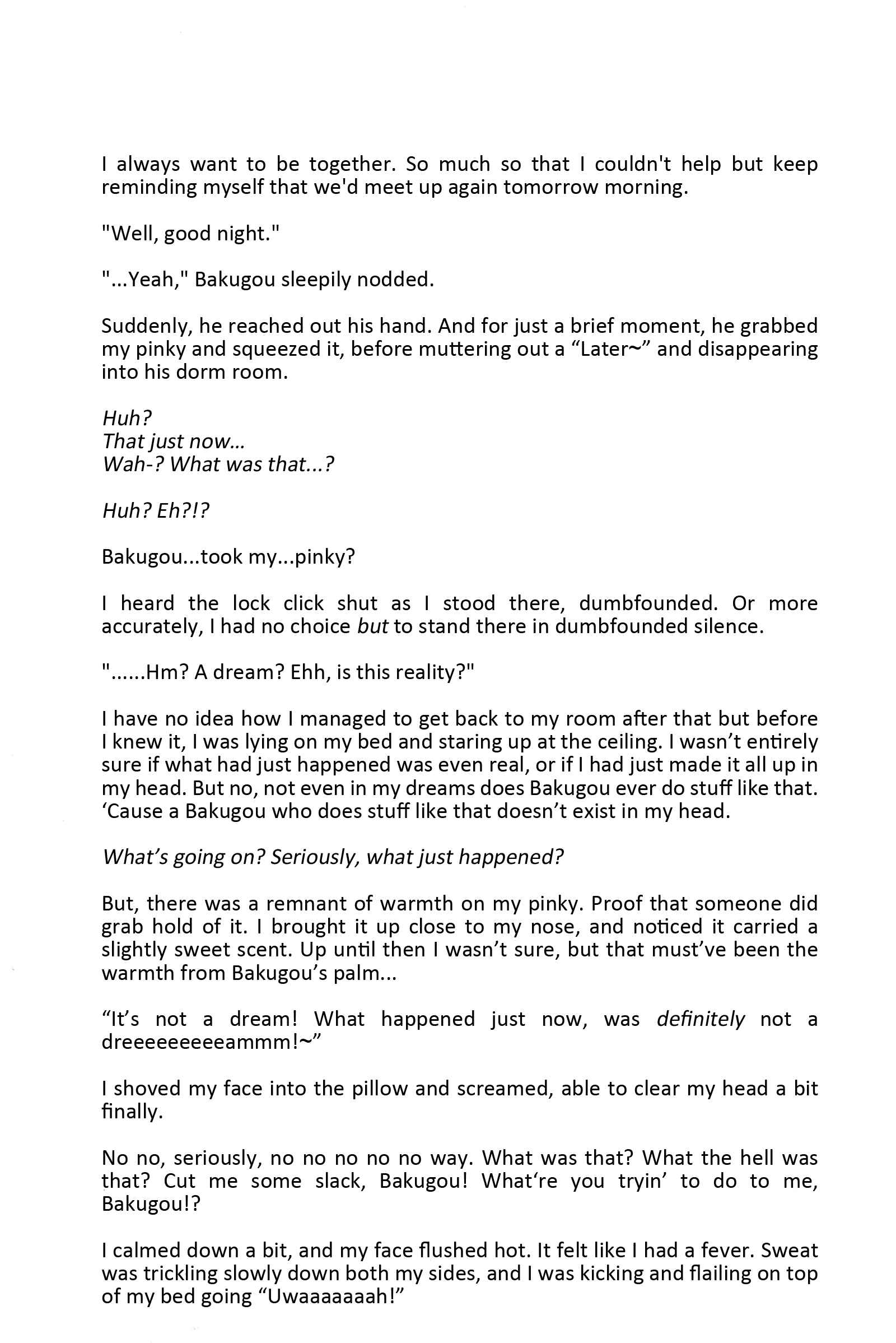 Page 12 Chapter 3 Boku no Hero Academia - Only My Red (Doujinshi)