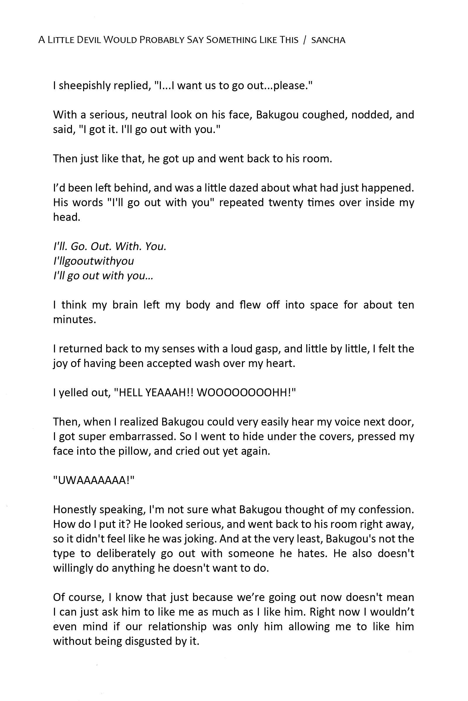 Page 5 Chapter 3 Boku no Hero Academia - Only My Red (Doujinshi)