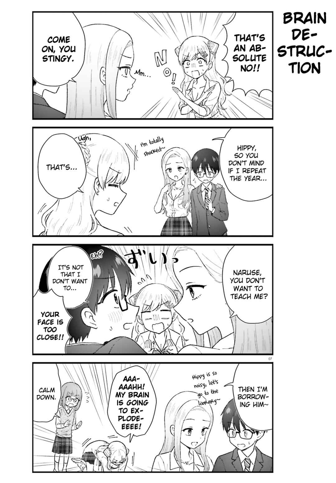 Page 7 Chapter 5 Uchida-san wa Zettai ni Gyaru Janai!