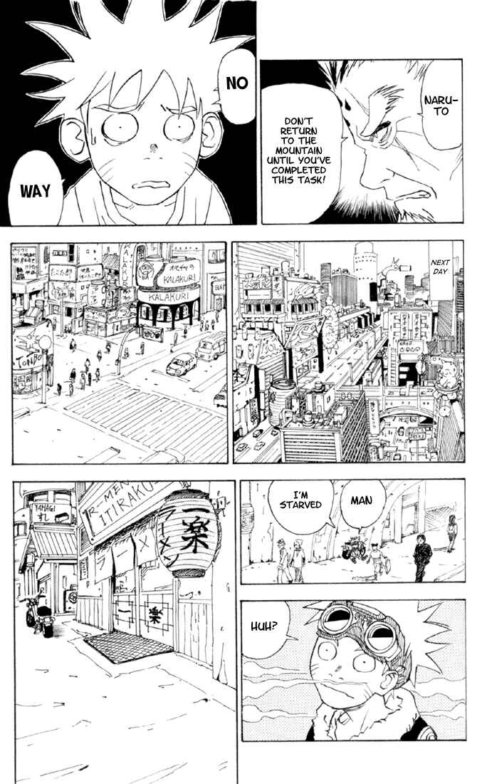 Page 7 Chapter Unknown_30be Naruto (Pre-Serialization)