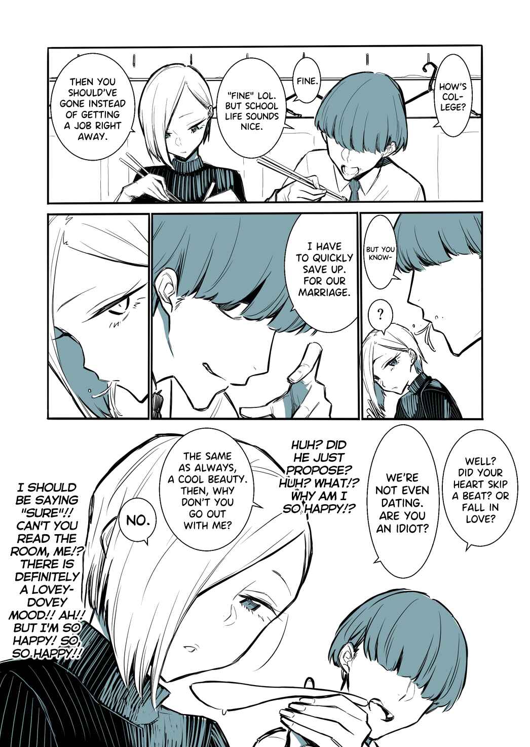 Page 1 Chapter 2 Cool Girl and a Straightforward Guy