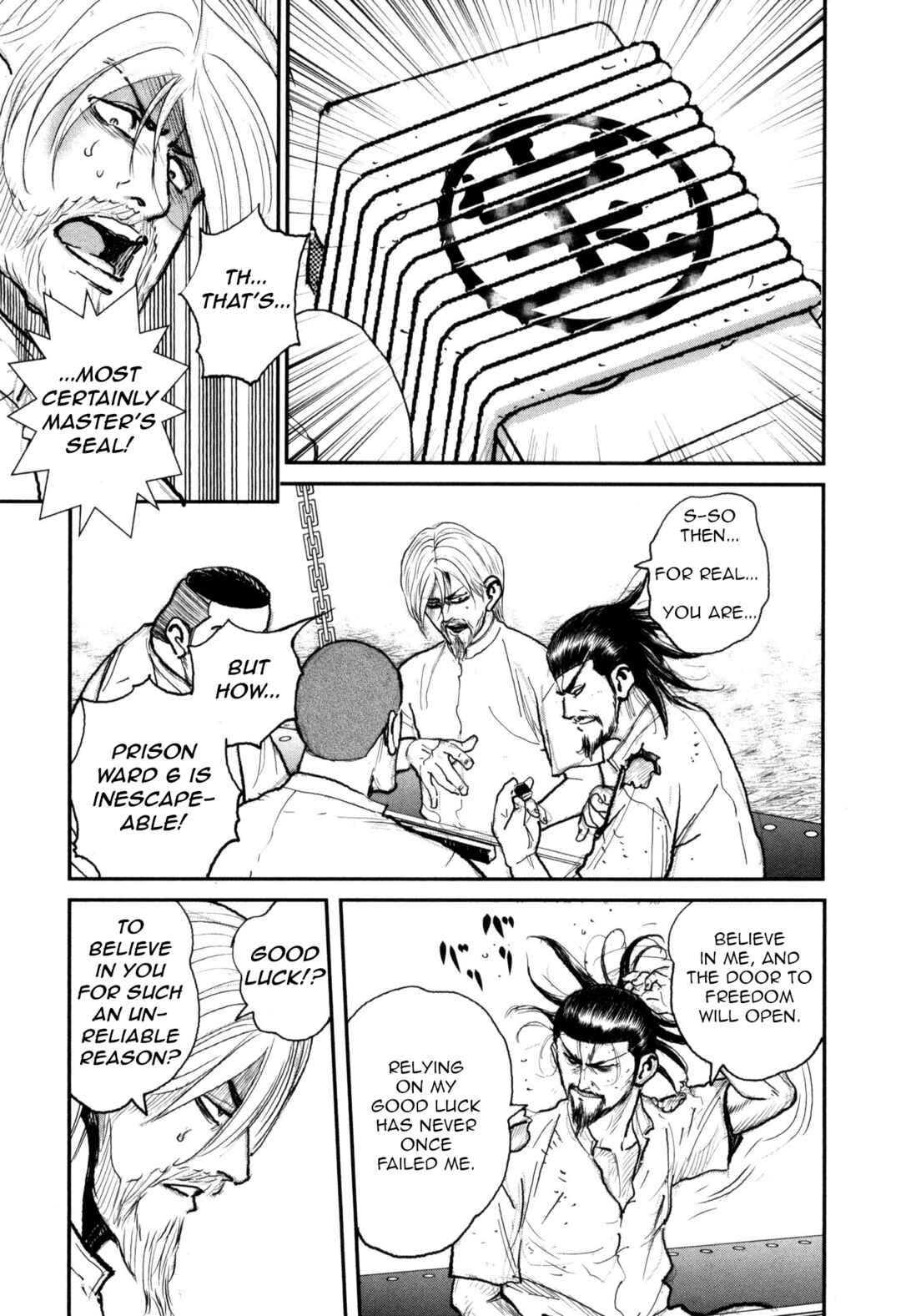Page 35 Chapter 52 Washizu - Enmas Mahjong
