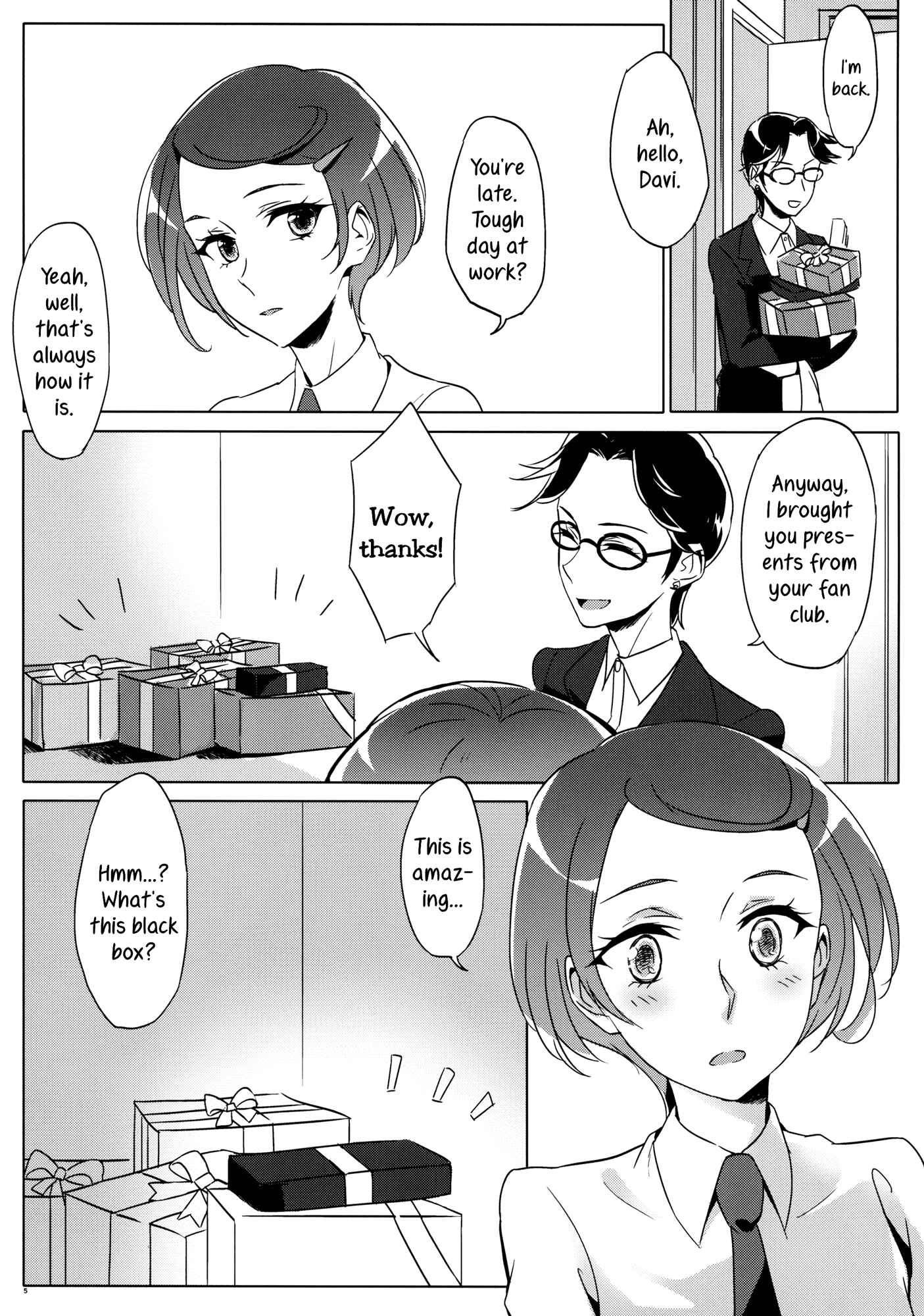 Page 5 Chapter Unknown_0a07 DokiDoki! Precure - Rikka wa Koumiete Yoru ni Naru to Eroku Narunda yo? (Doujinshi)