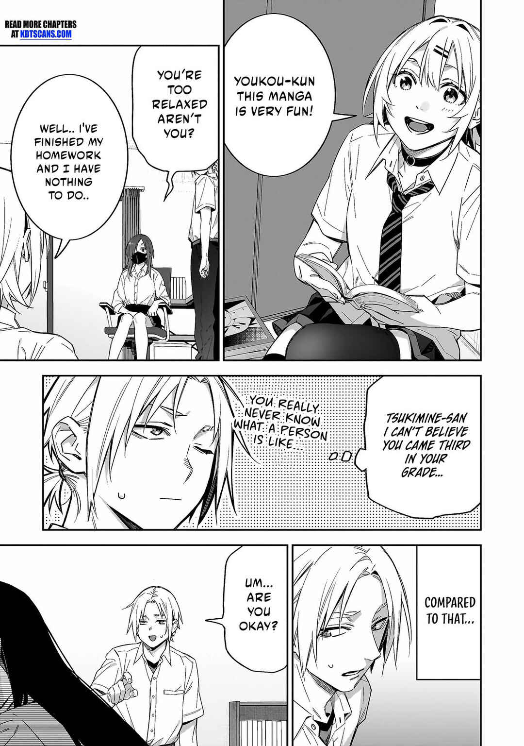 Page 12 Chapter 9 XX Shinaide! Tsukimine-san