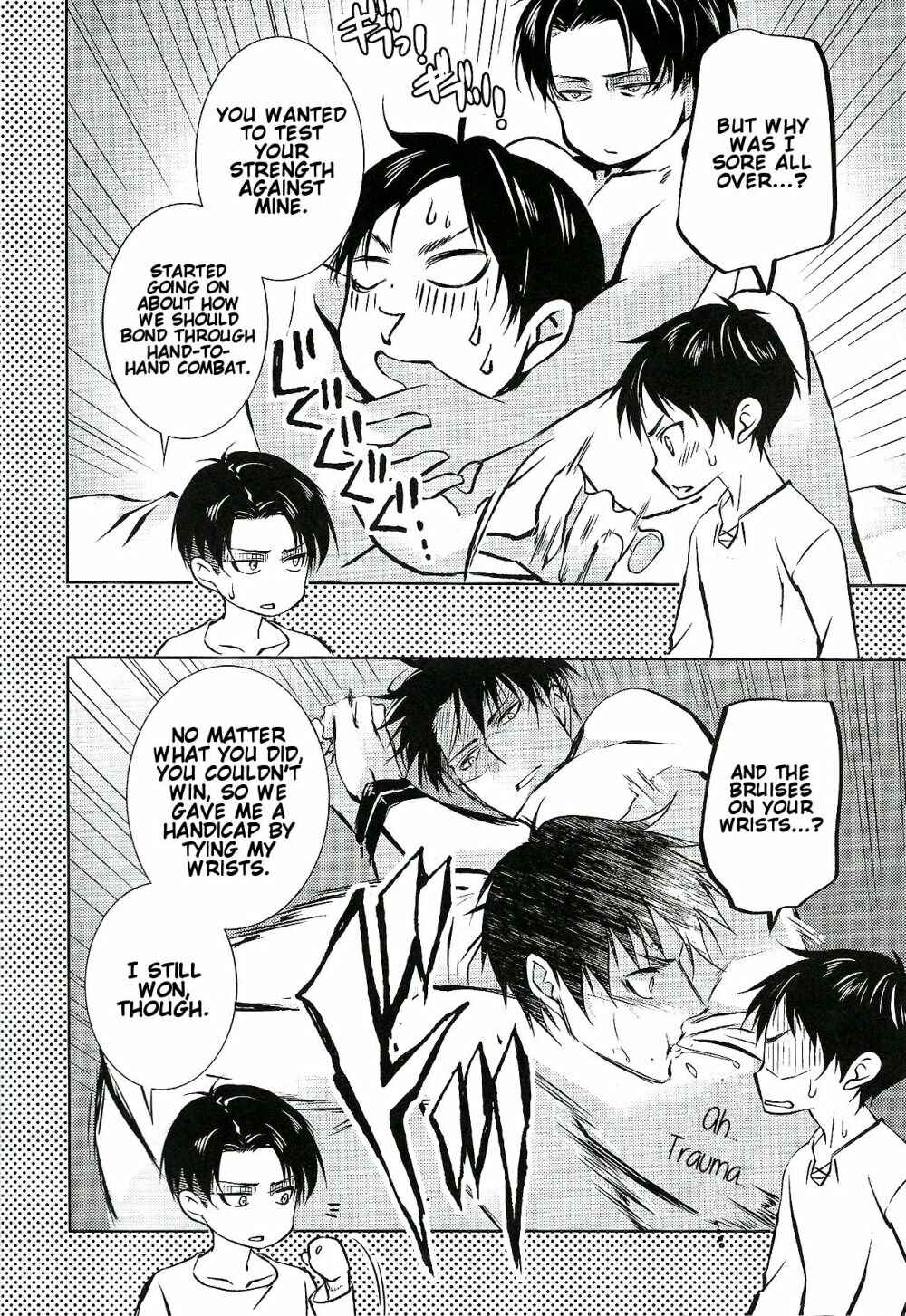 Page 19 Chapter Unknown_a0f2 Shingeki no Kyojin - Bureiko Night (Doujinshi)