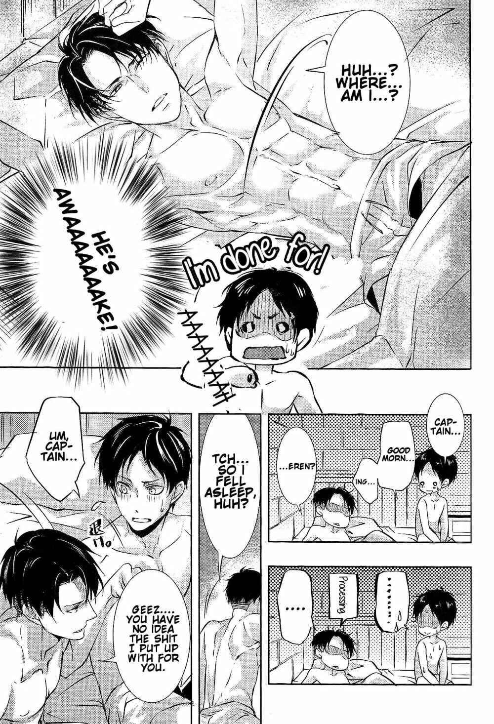 Page 8 Chapter Unknown_a0f2 Shingeki no Kyojin - Bureiko Night (Doujinshi)