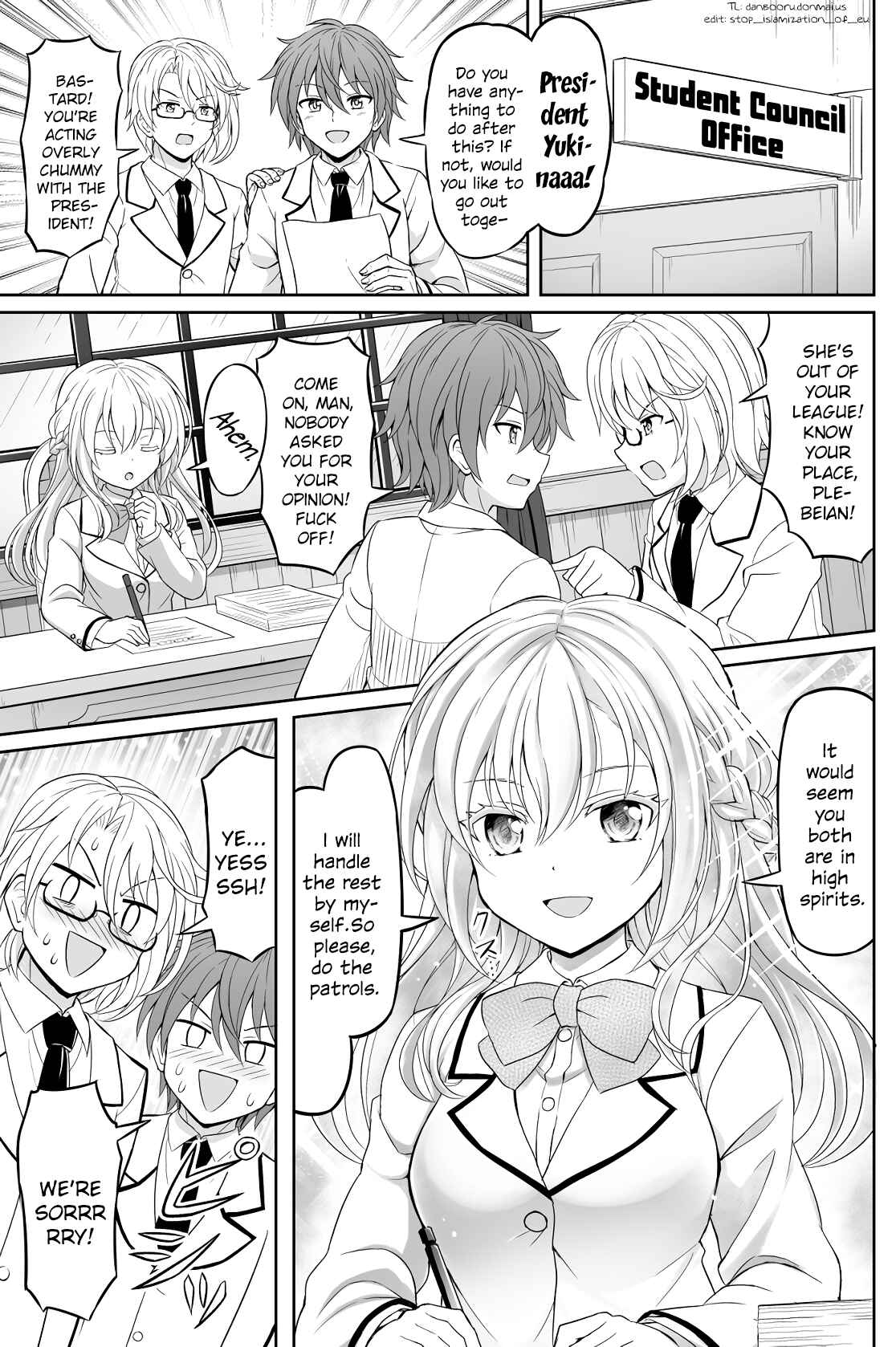 Page 1 Chapter 1 Deathly Popular Student Council Prez Wants to Cool Off