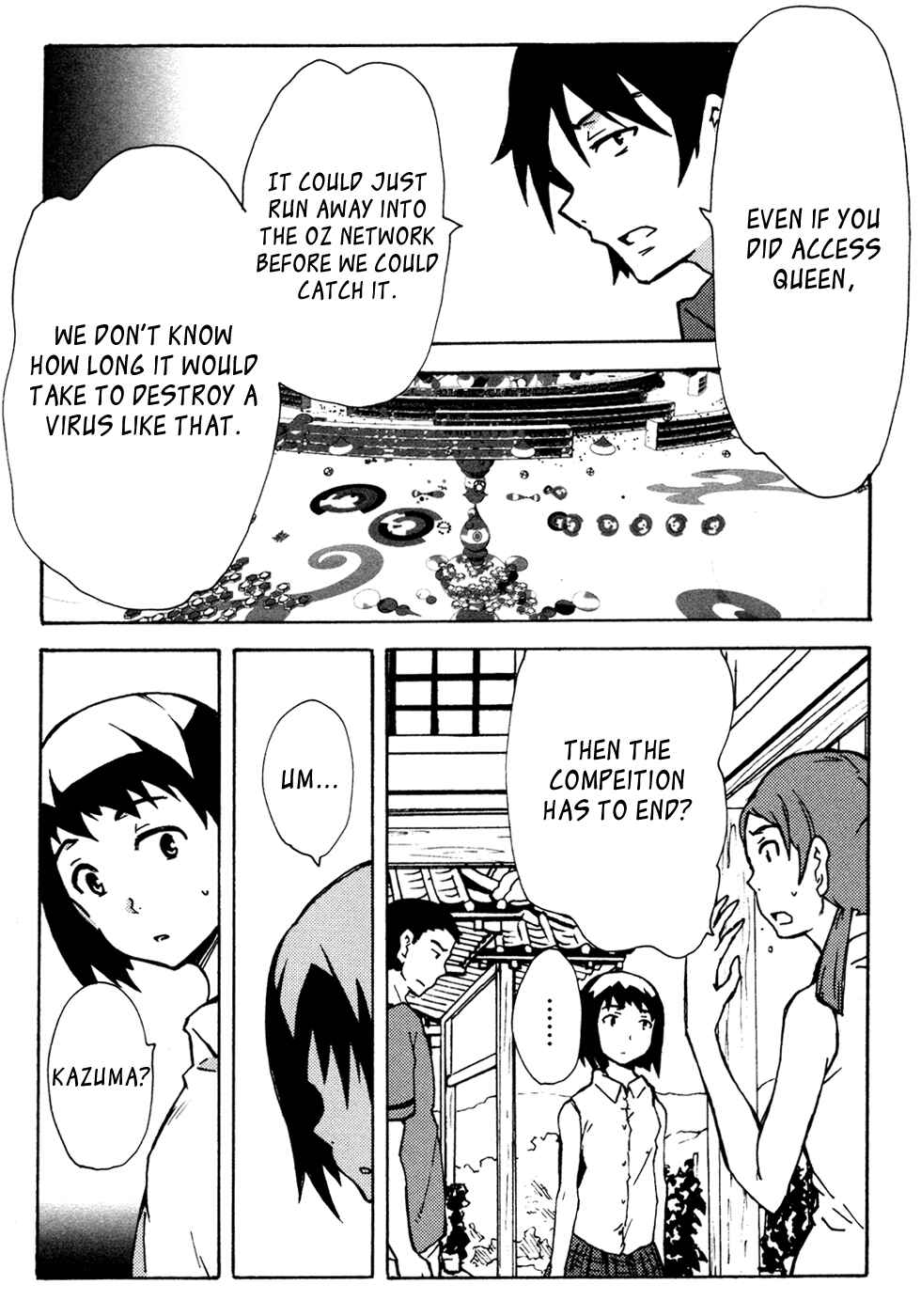 Page 13 Chapter 9 Summer Wars - King Kazuma vs Queen Ozu