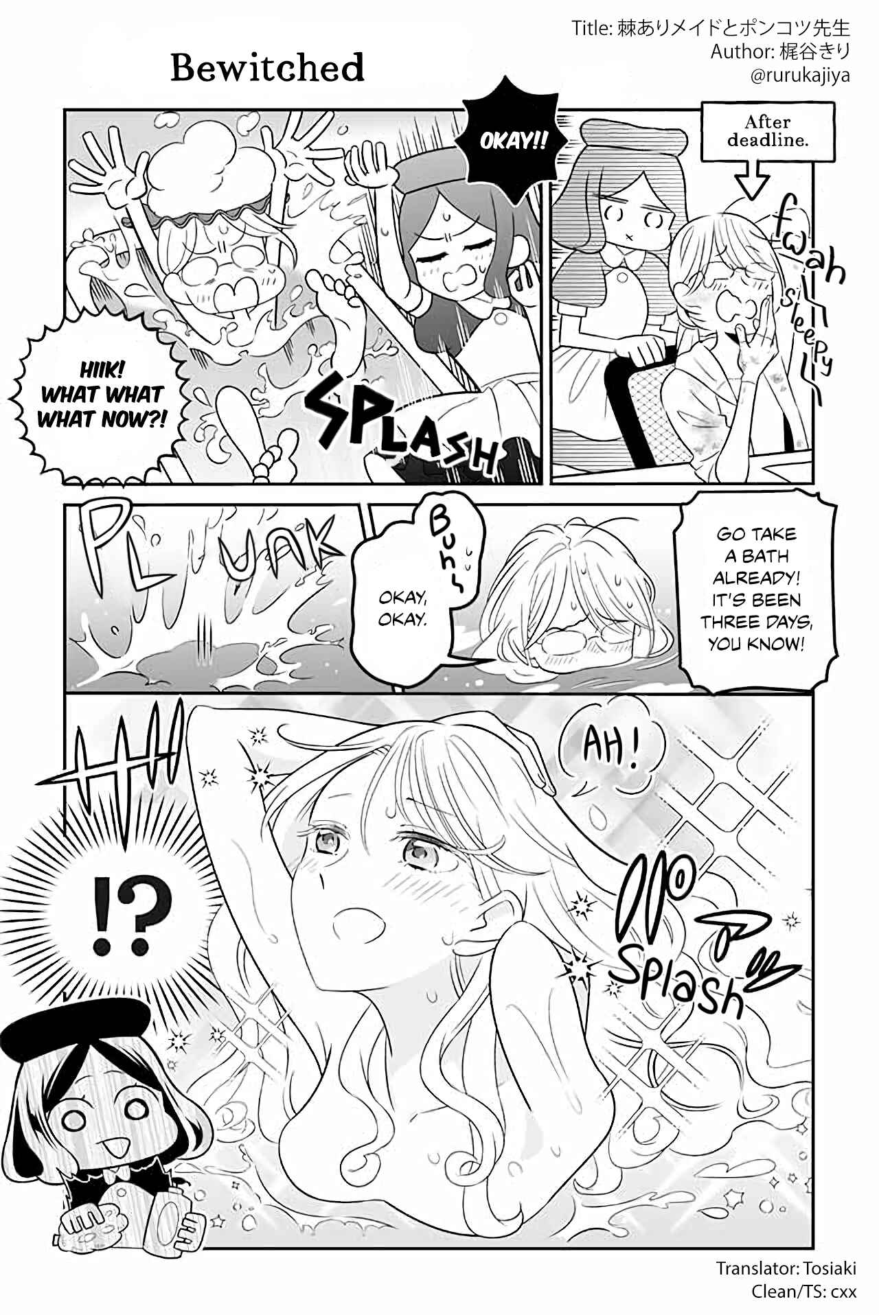 Page 1 Chapter 5 The Prickly Maid and Clumsy Mangaka