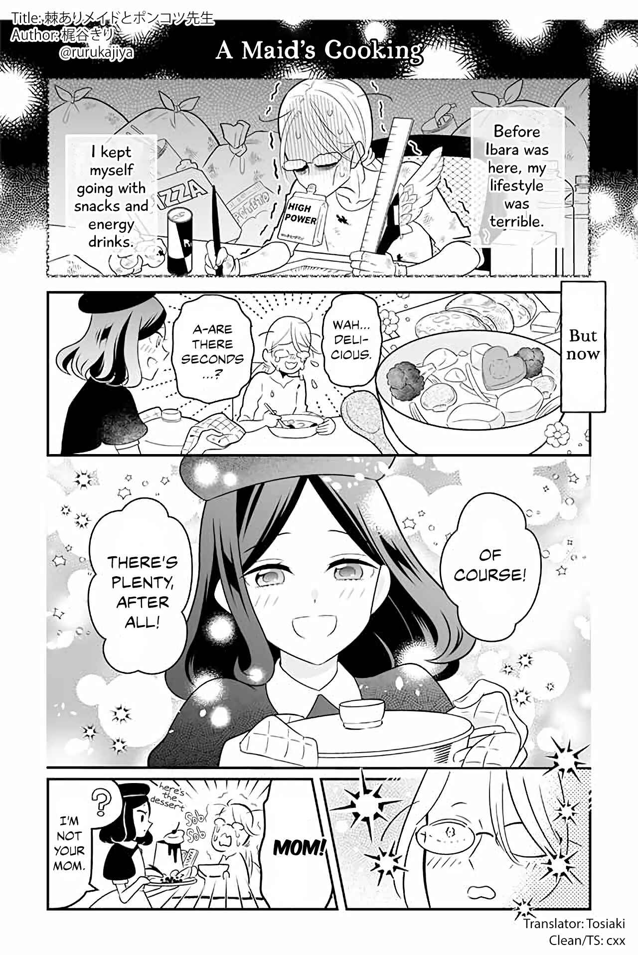 Page 1 Chapter 11 The Prickly Maid and Clumsy Mangaka